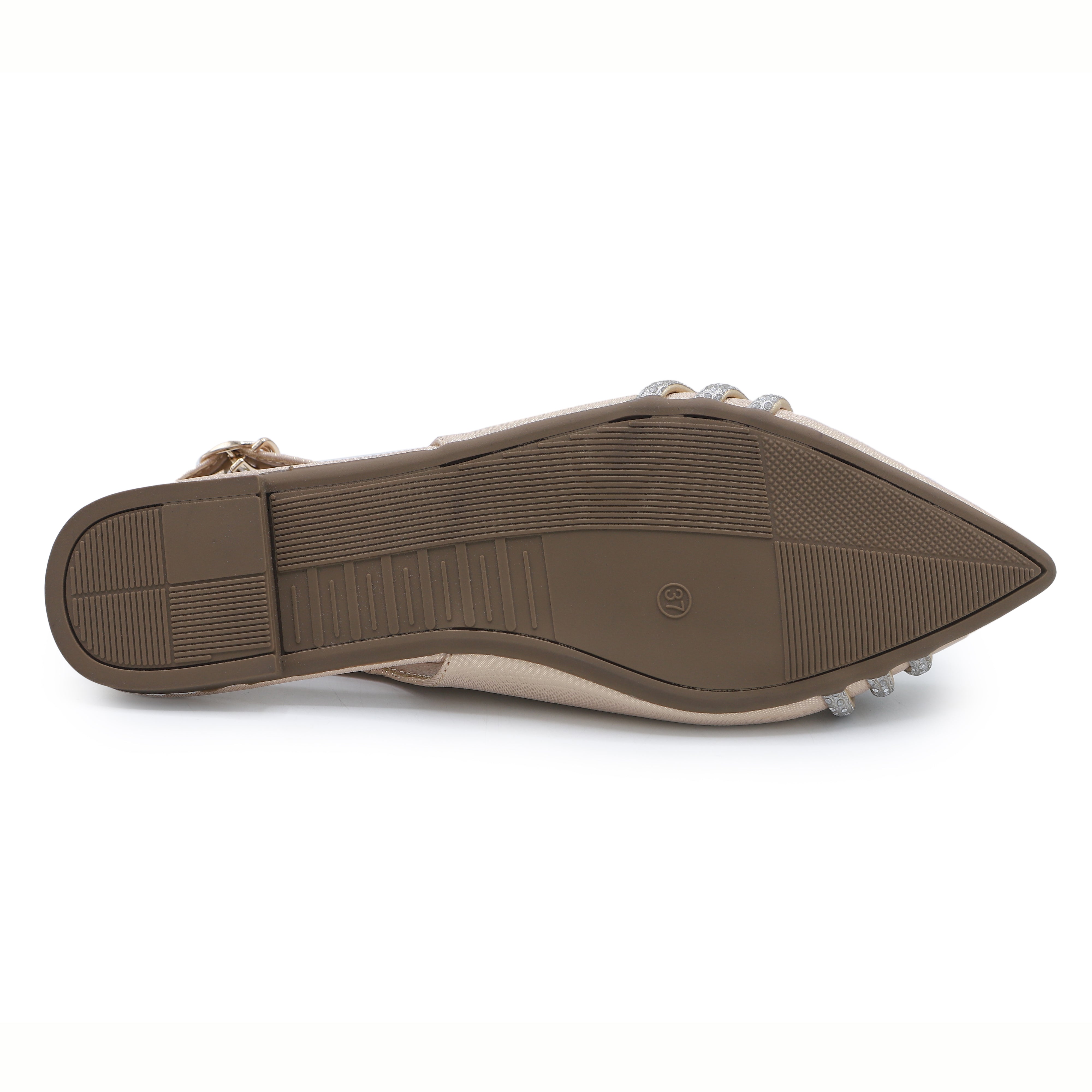 Gold Slingback Flats - 8007210