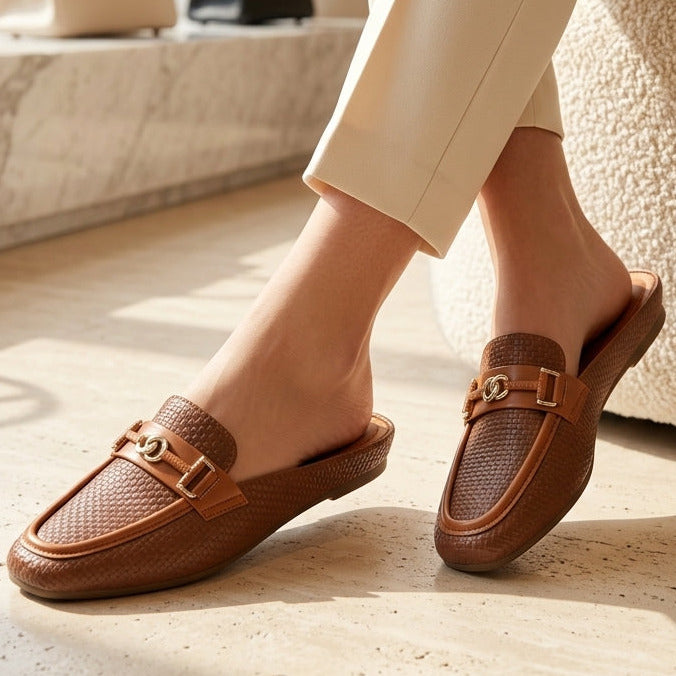 Loafer Mules 8007254 Tan