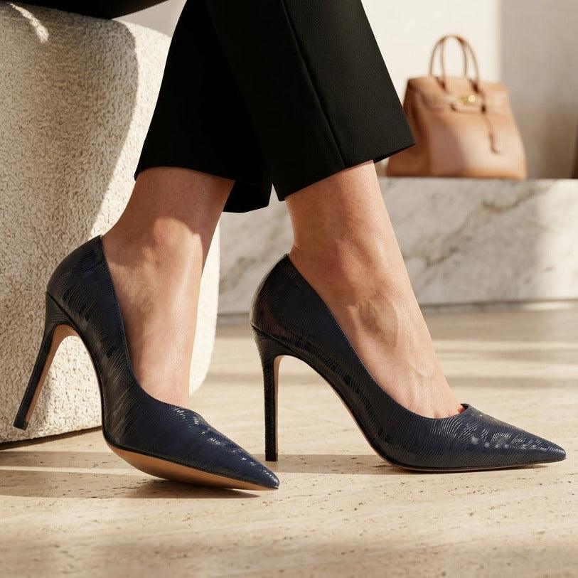 Stiletto Pumps 8108253 Navy 10.5 cm