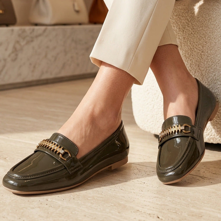 Loafers 8004631 D Green