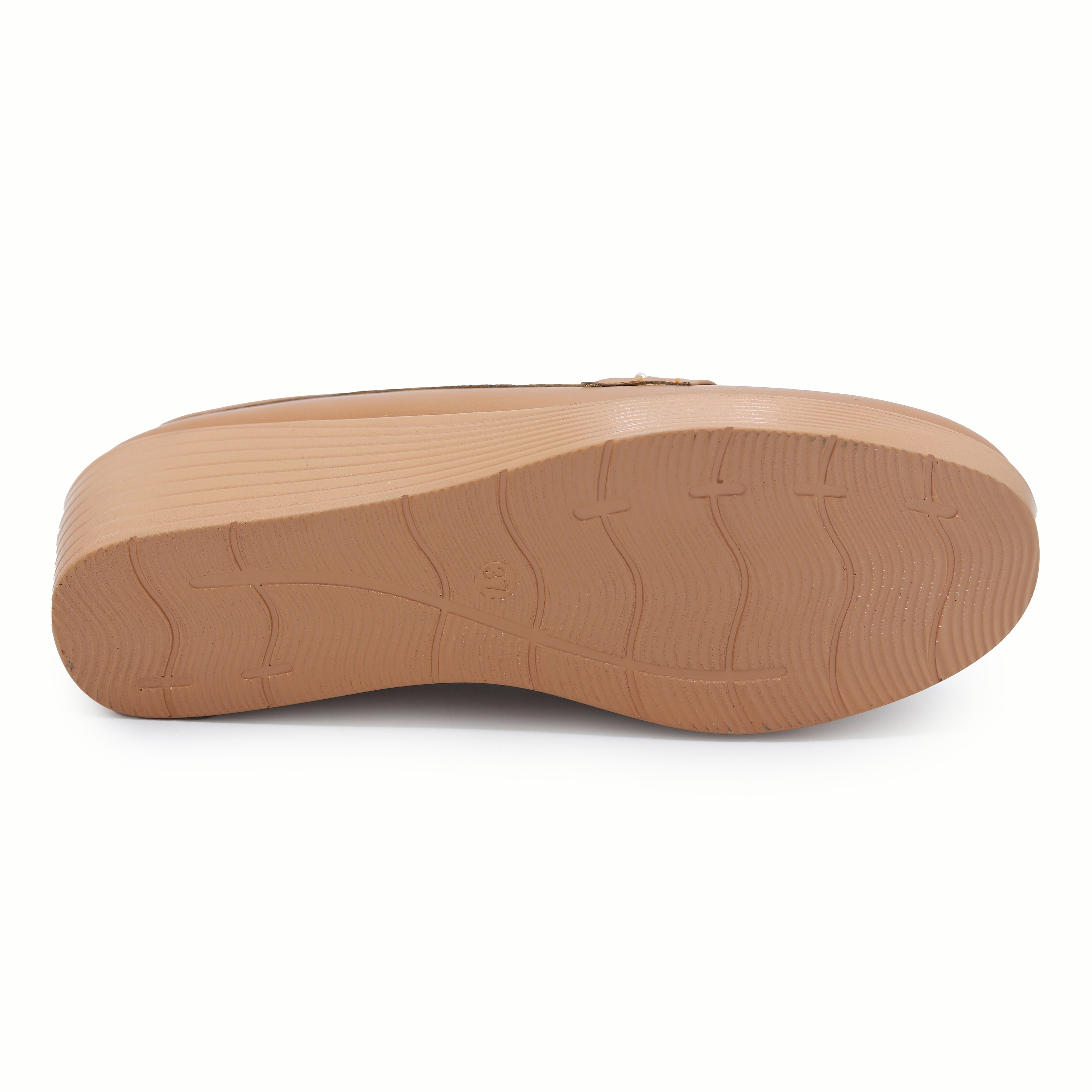 Tan Women's Loafers - 8004386