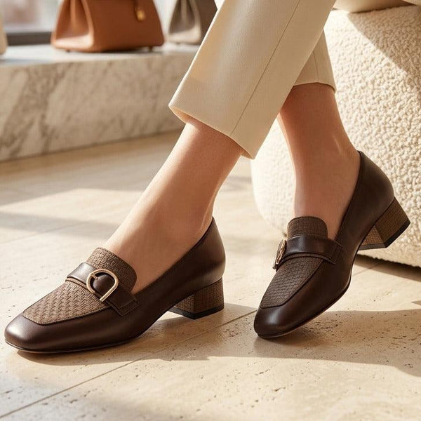 Loafer Heels 8108238 Coffee