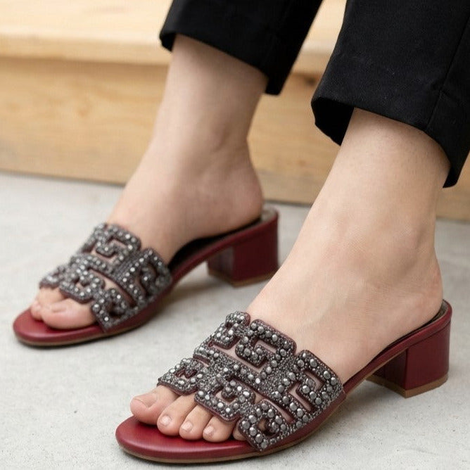 Greek Key 8103108 Maroon