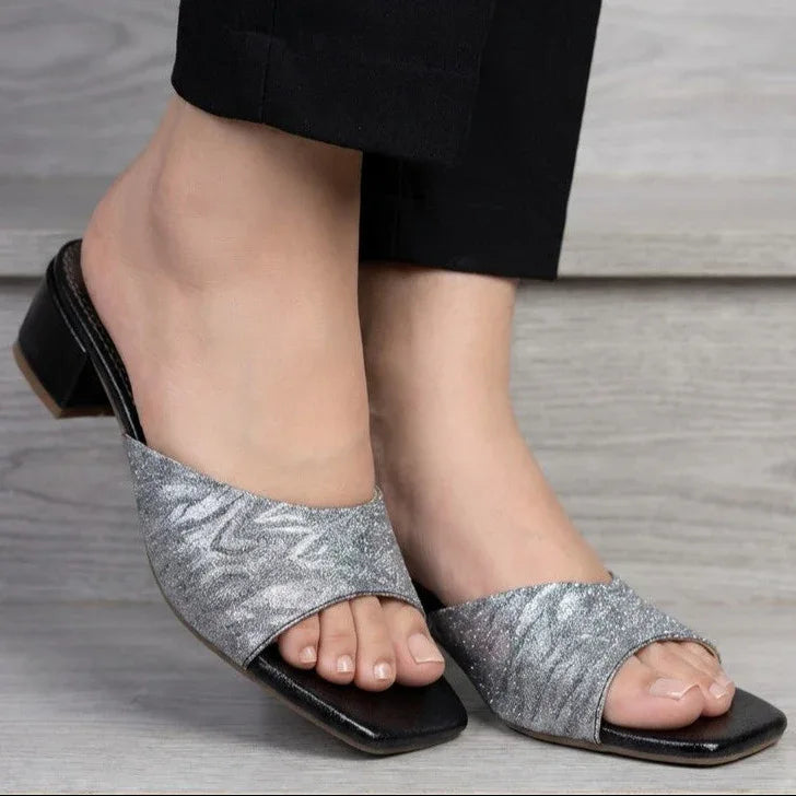 Block Heel Mules 8103113 Black