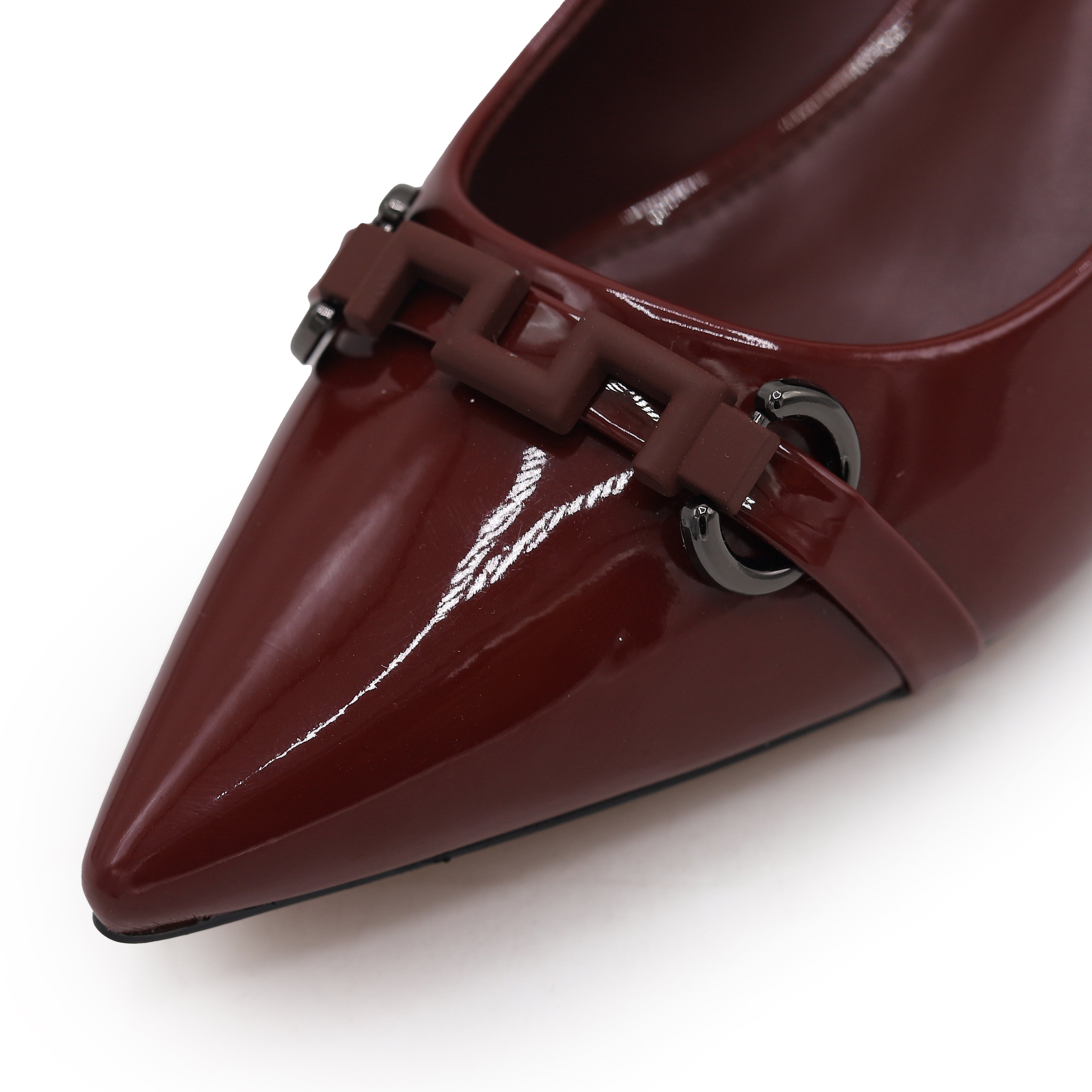 Court Pumps 8108267 Maroon 5cm