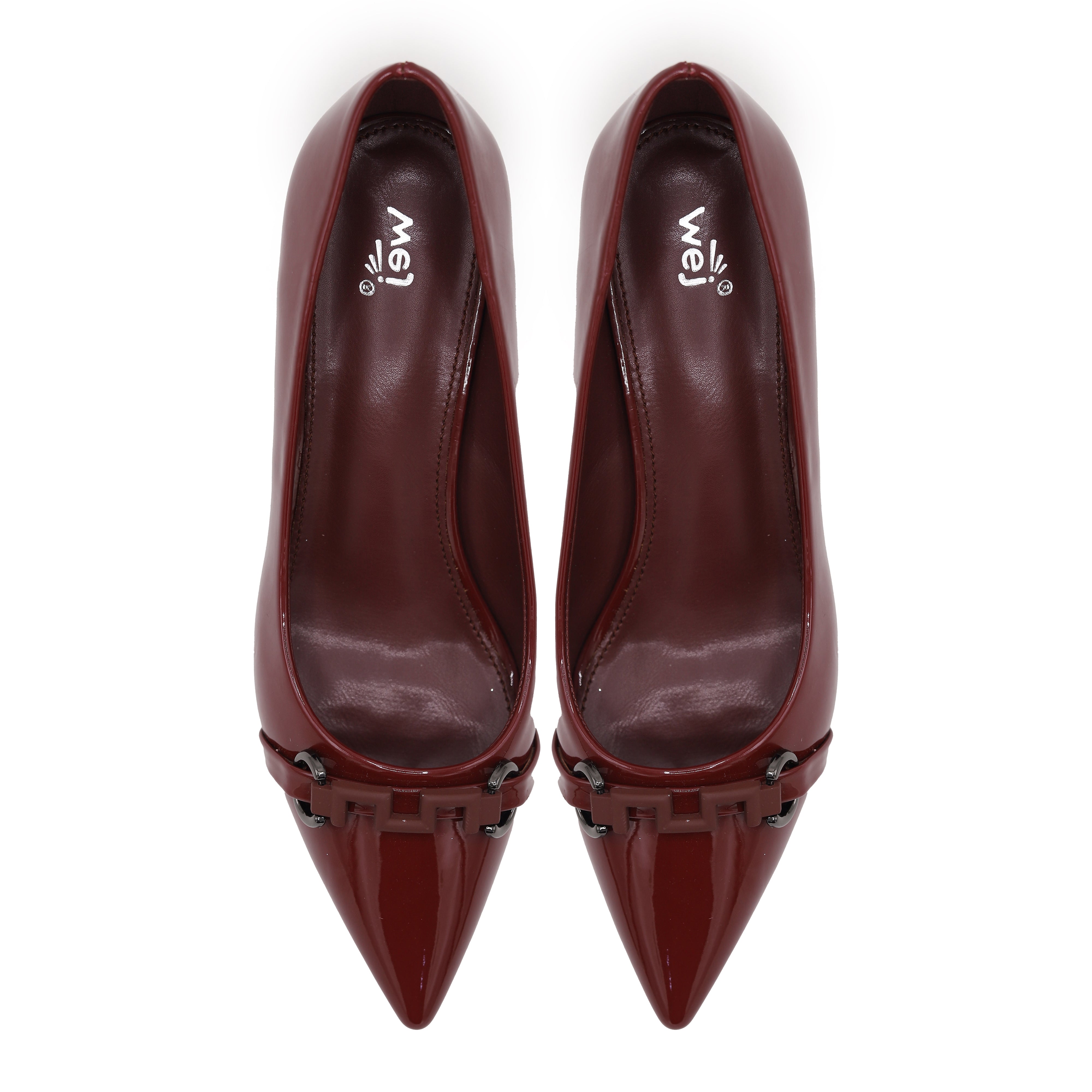 Court Pumps 8108267 Maroon 5cm