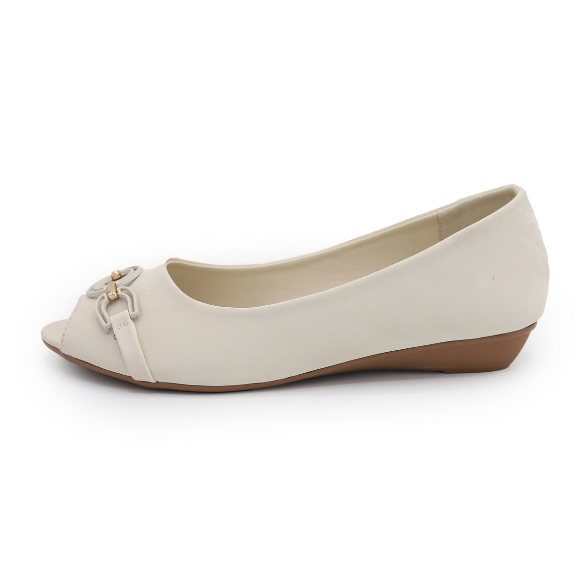 Peep-Toe Wedge 8007247 Fawn