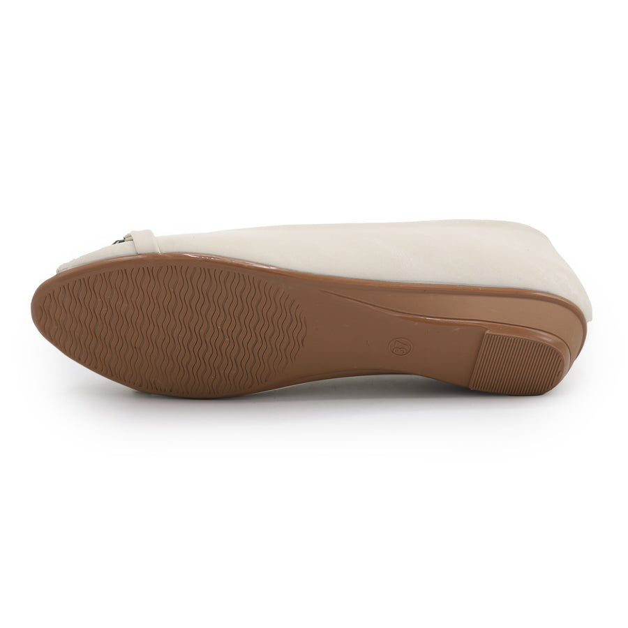 Peep-Toe Wedge 8007247 Fawn