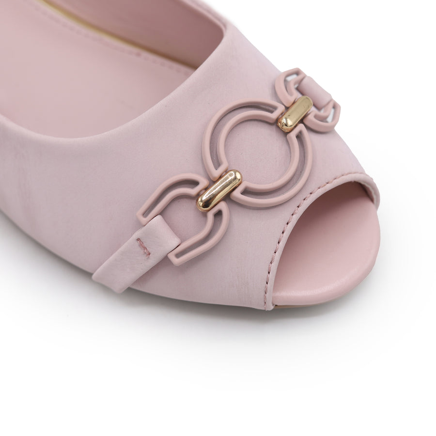 Peep-Toe Wedge 8007247 Pink