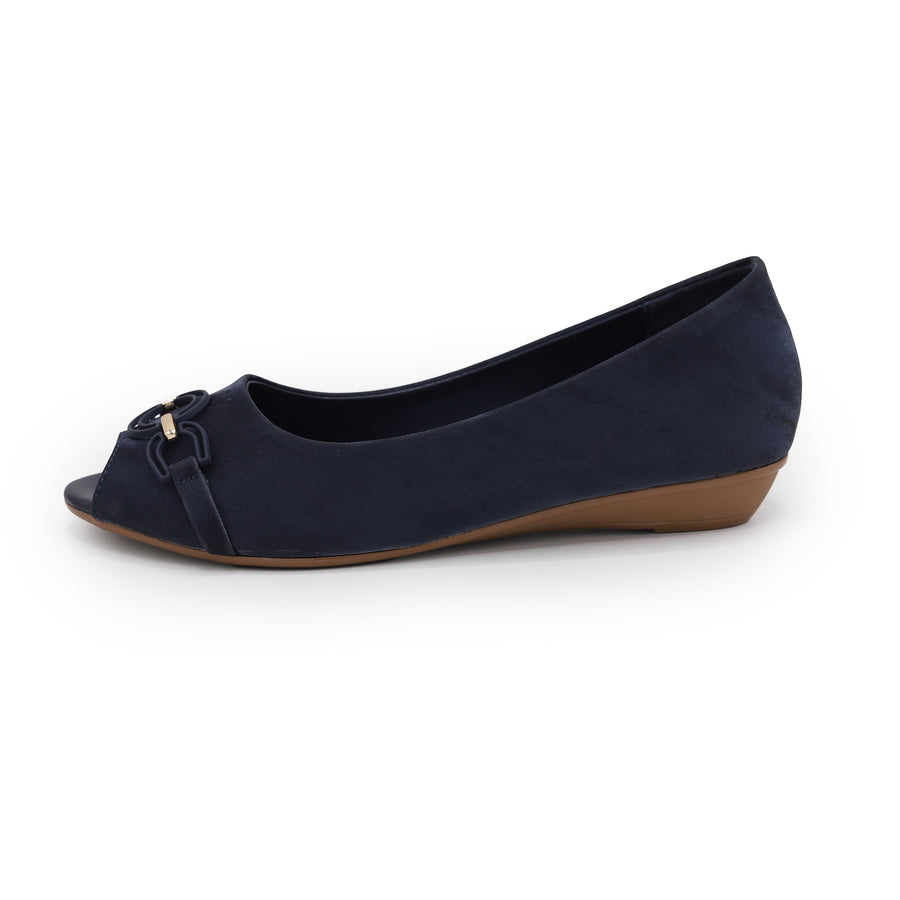 Peep-Toe Wedge 8007247 Navy