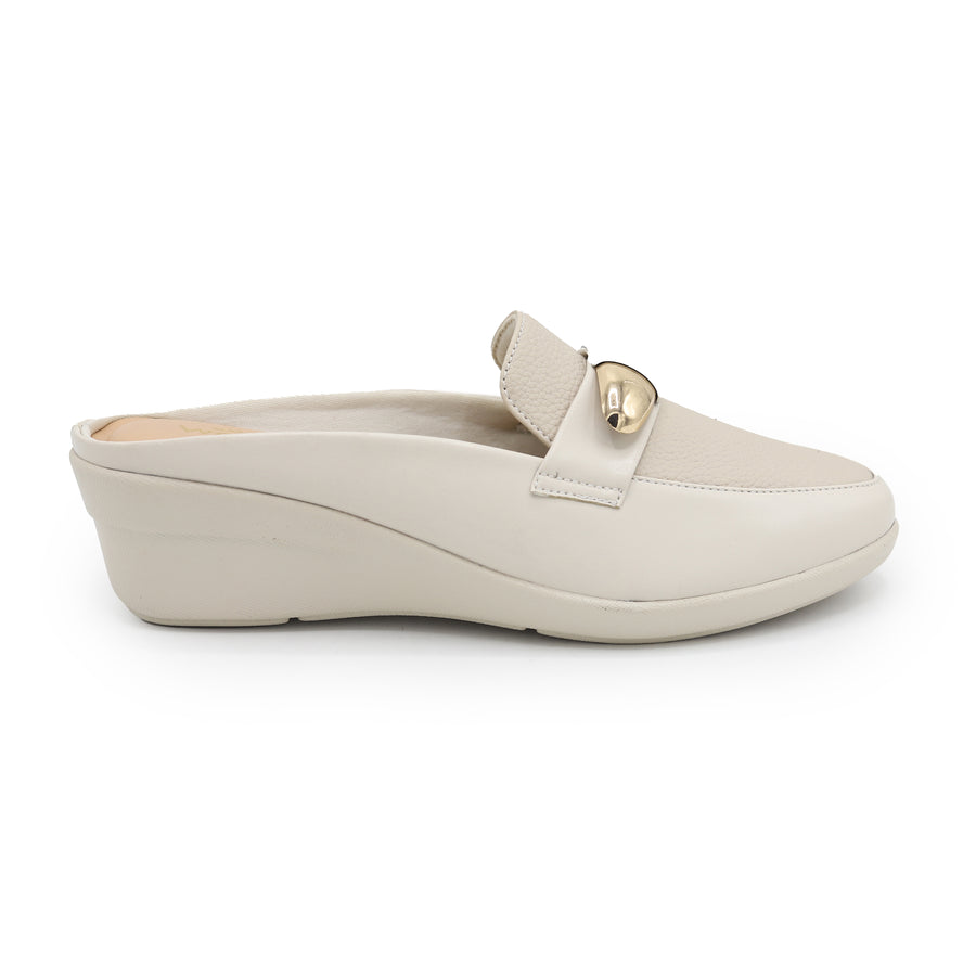Wedge Mules 8007262 Fawn