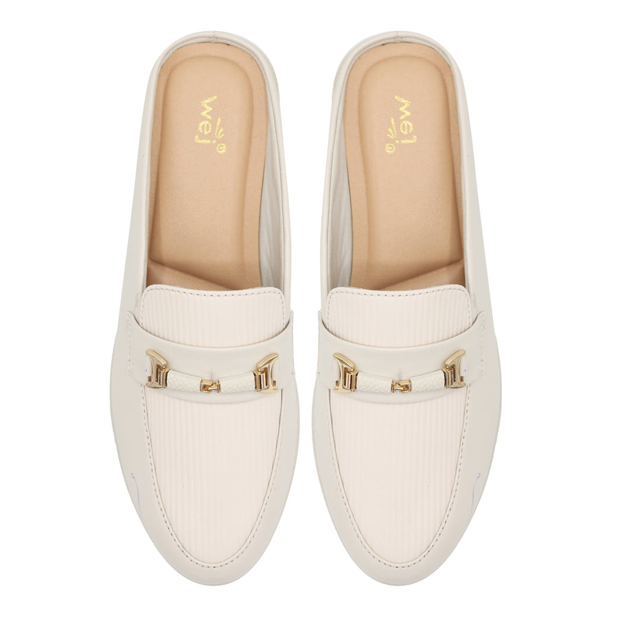 Wedge Mules 8007264 Fawn