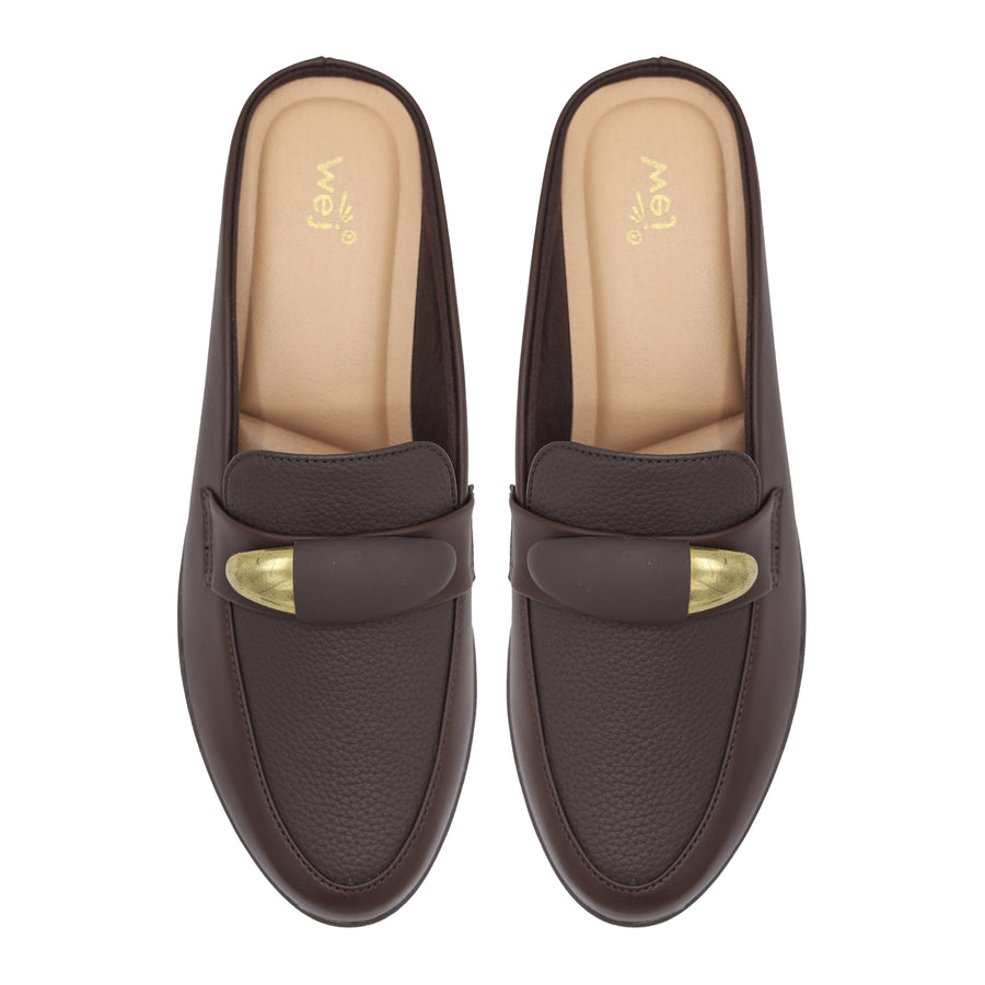 Wedge Mules 8007262 Coffee