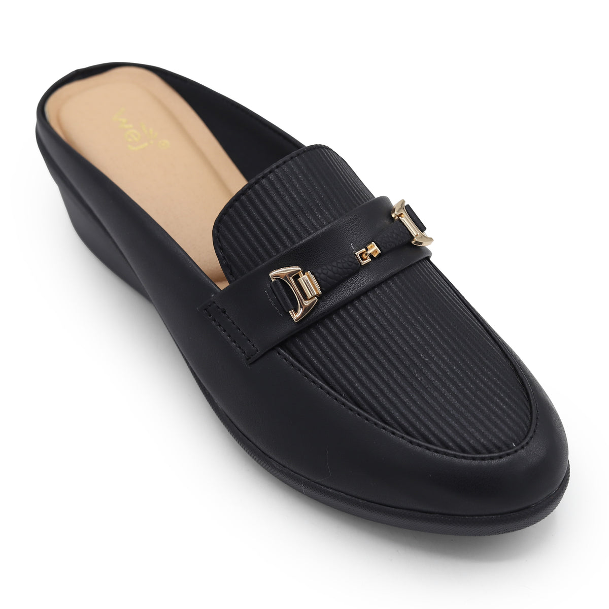 Wedge Mules 8007264 Black