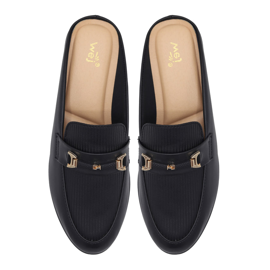 Wedge Mules 8007264 Black
