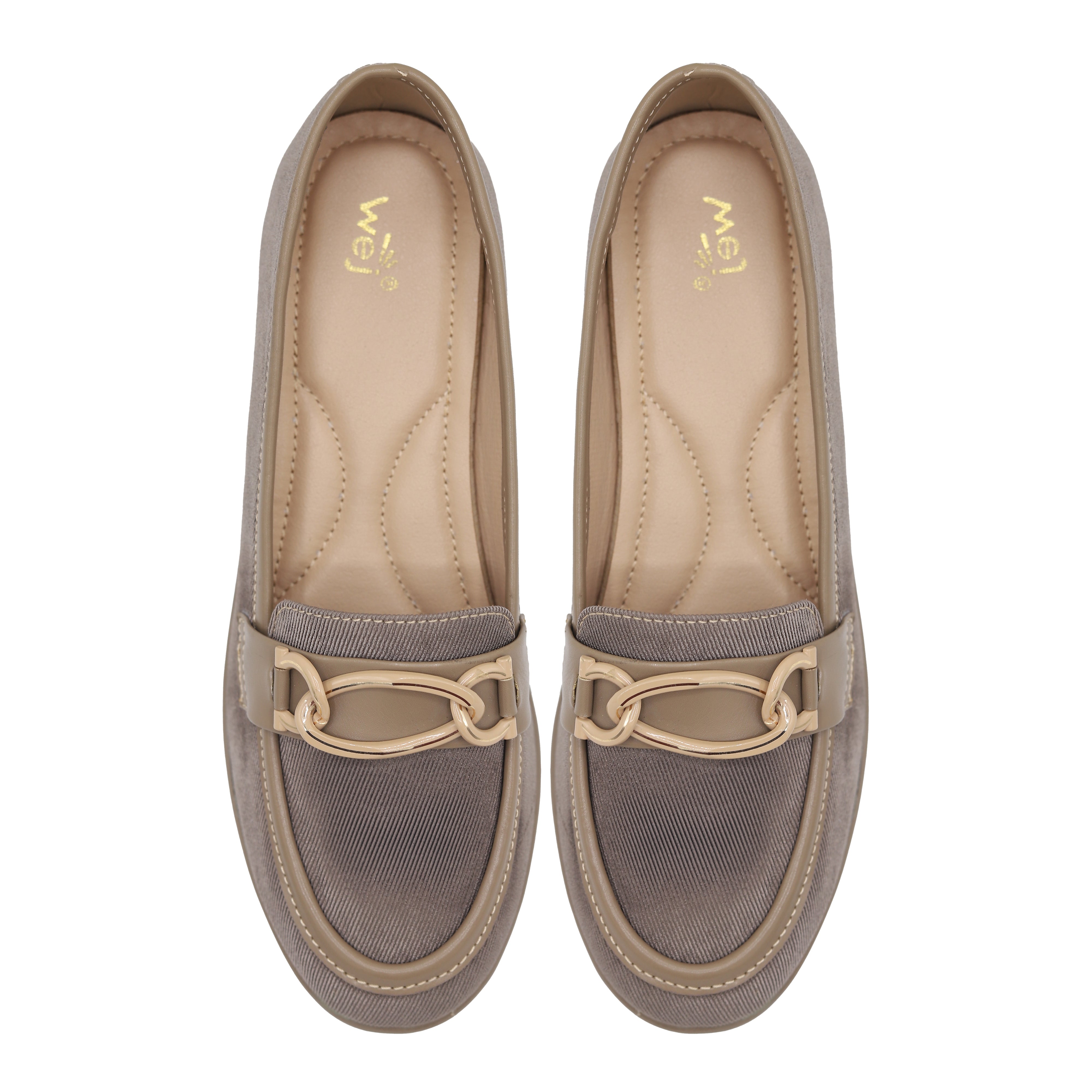 Wedge Loafers 8004617 Beige