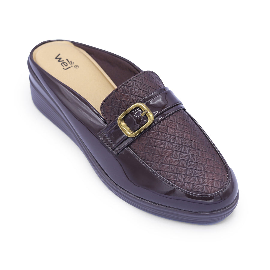 Wedge Mules 8007273 Coffee