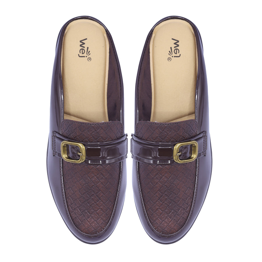Wedge Mules 8007273 Coffee
