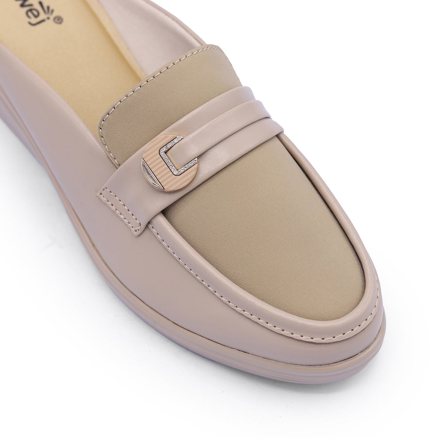 Wedge Mules 8007272 Beige