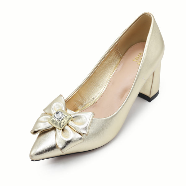 Women's Court Shoes | Gold | 8108179
