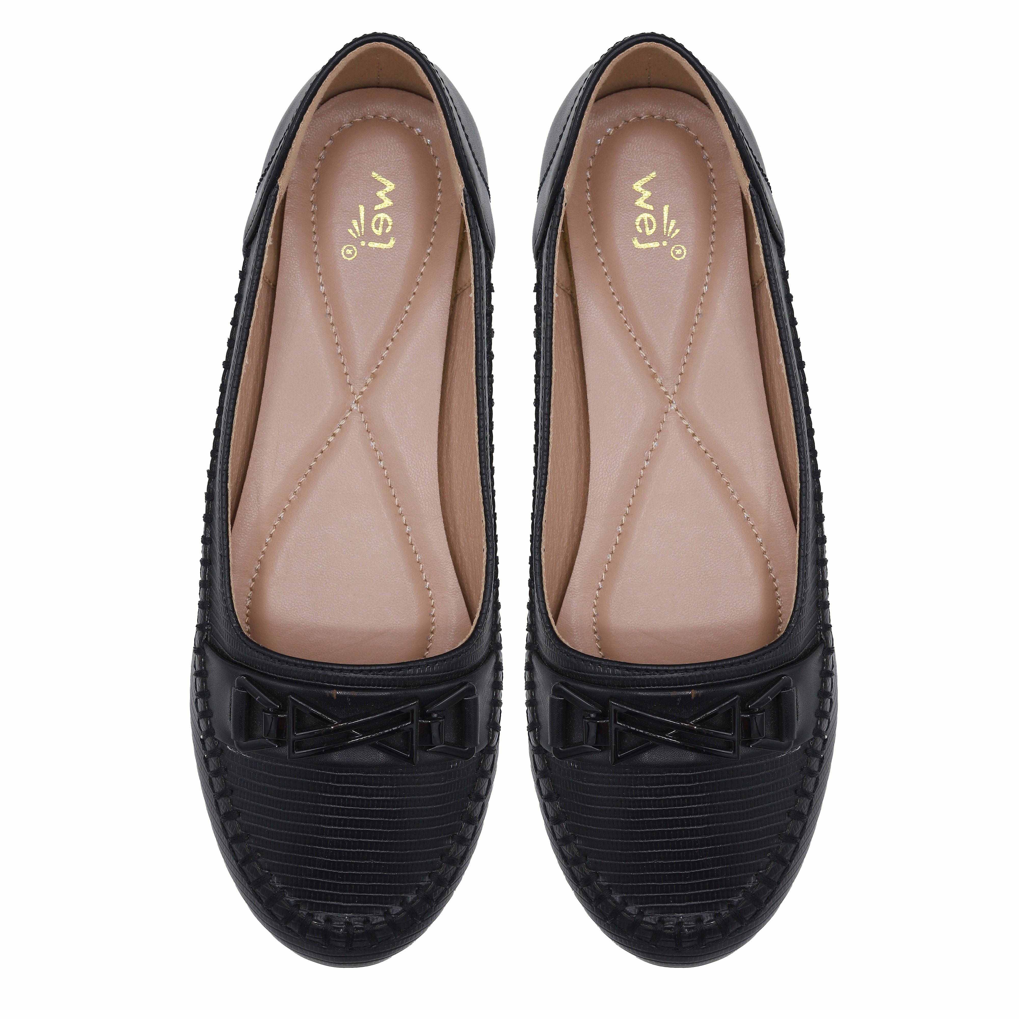 Black Moccasin For Women 8004373