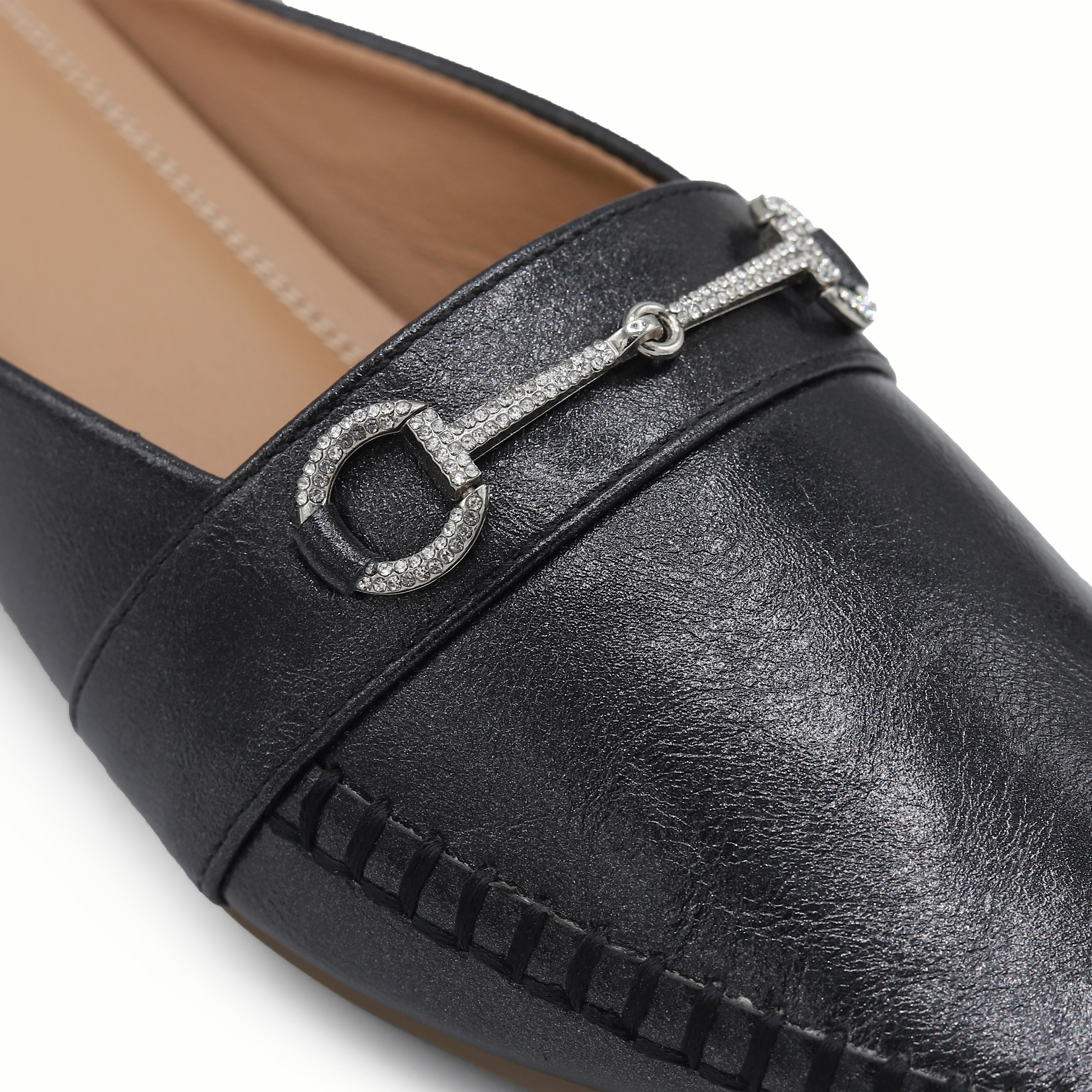 Black Women Half Shoes 8004336