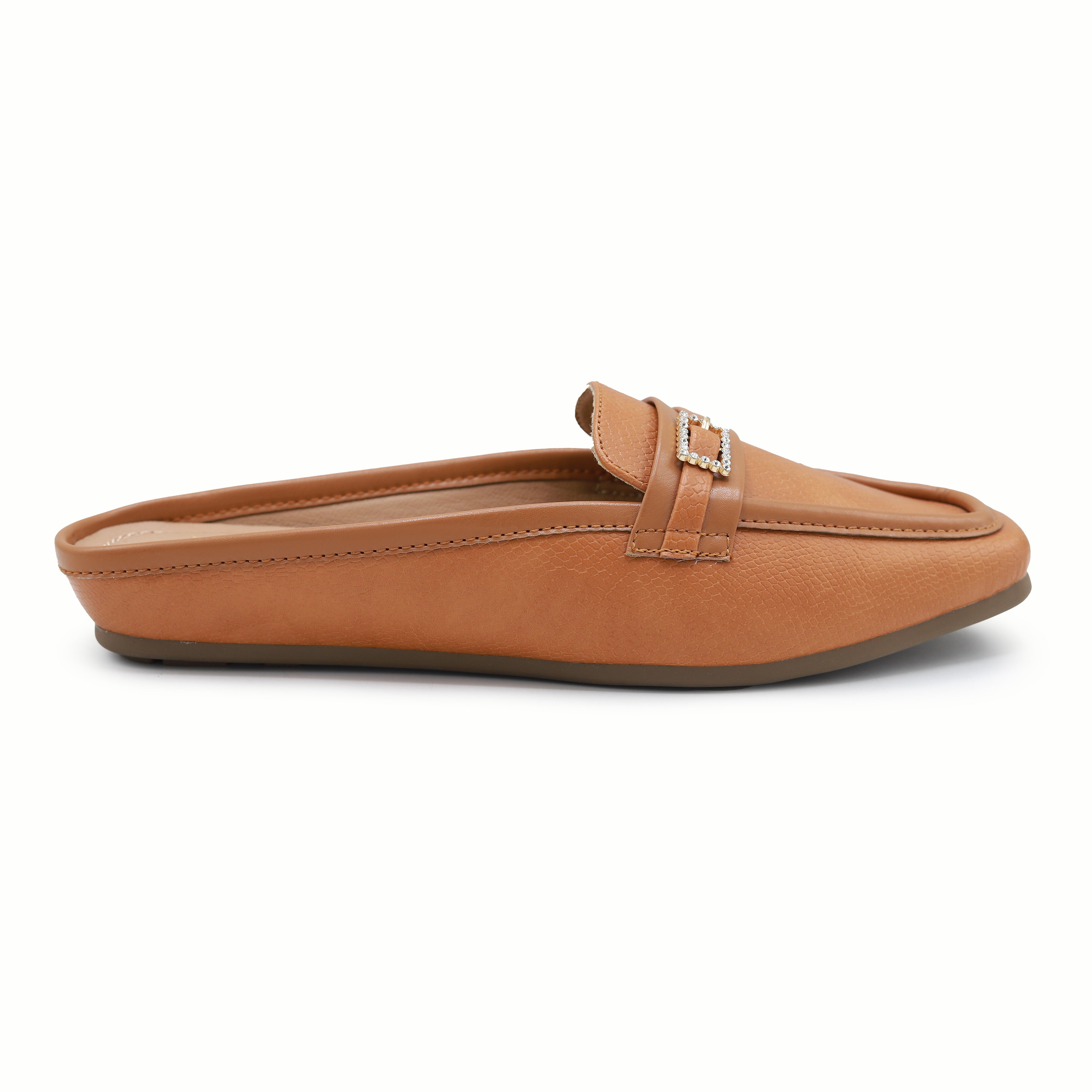Tan Brown Women Loafers 8004364