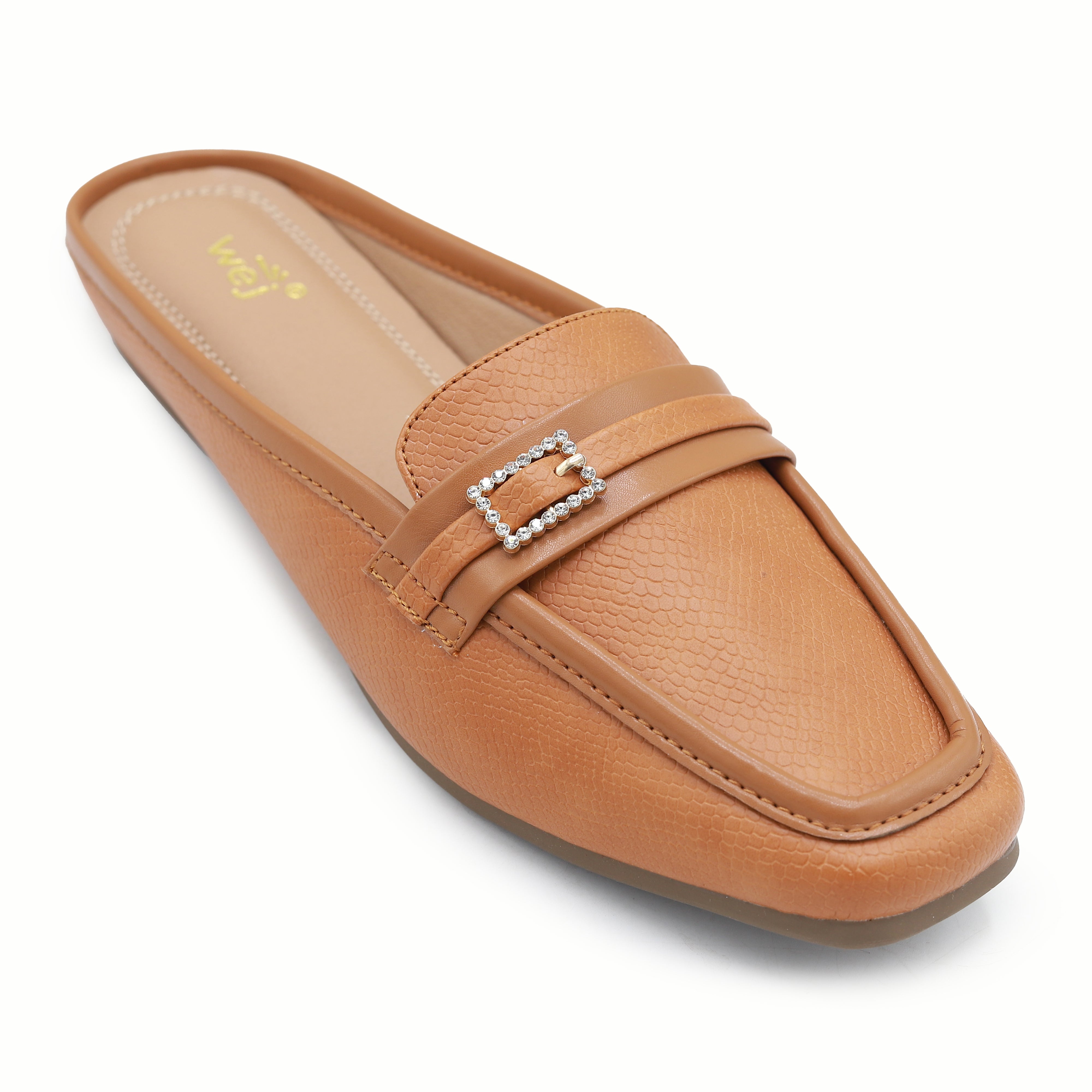 Tan Brown Women Loafers 8004364