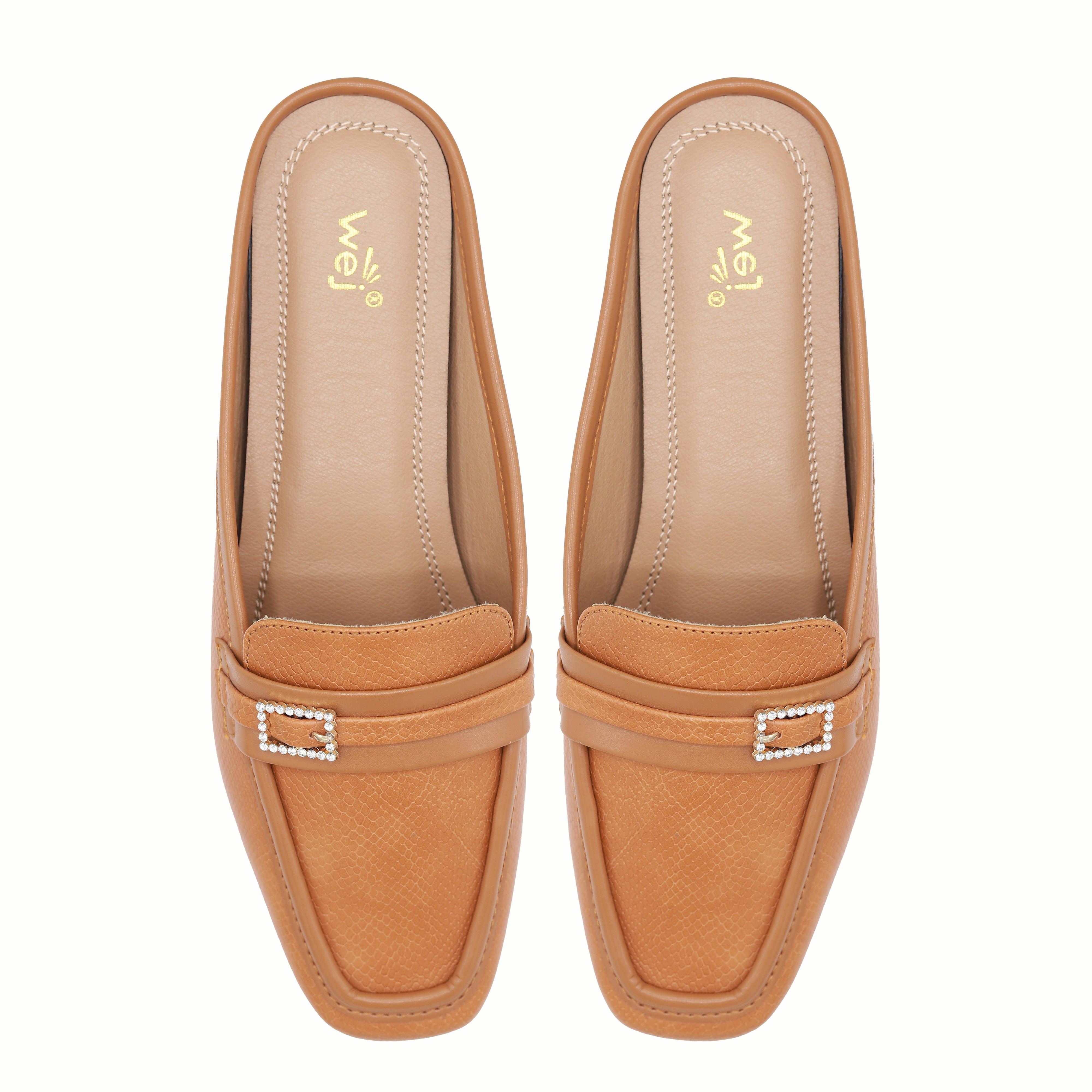 Tan Brown Women Loafers 8004364