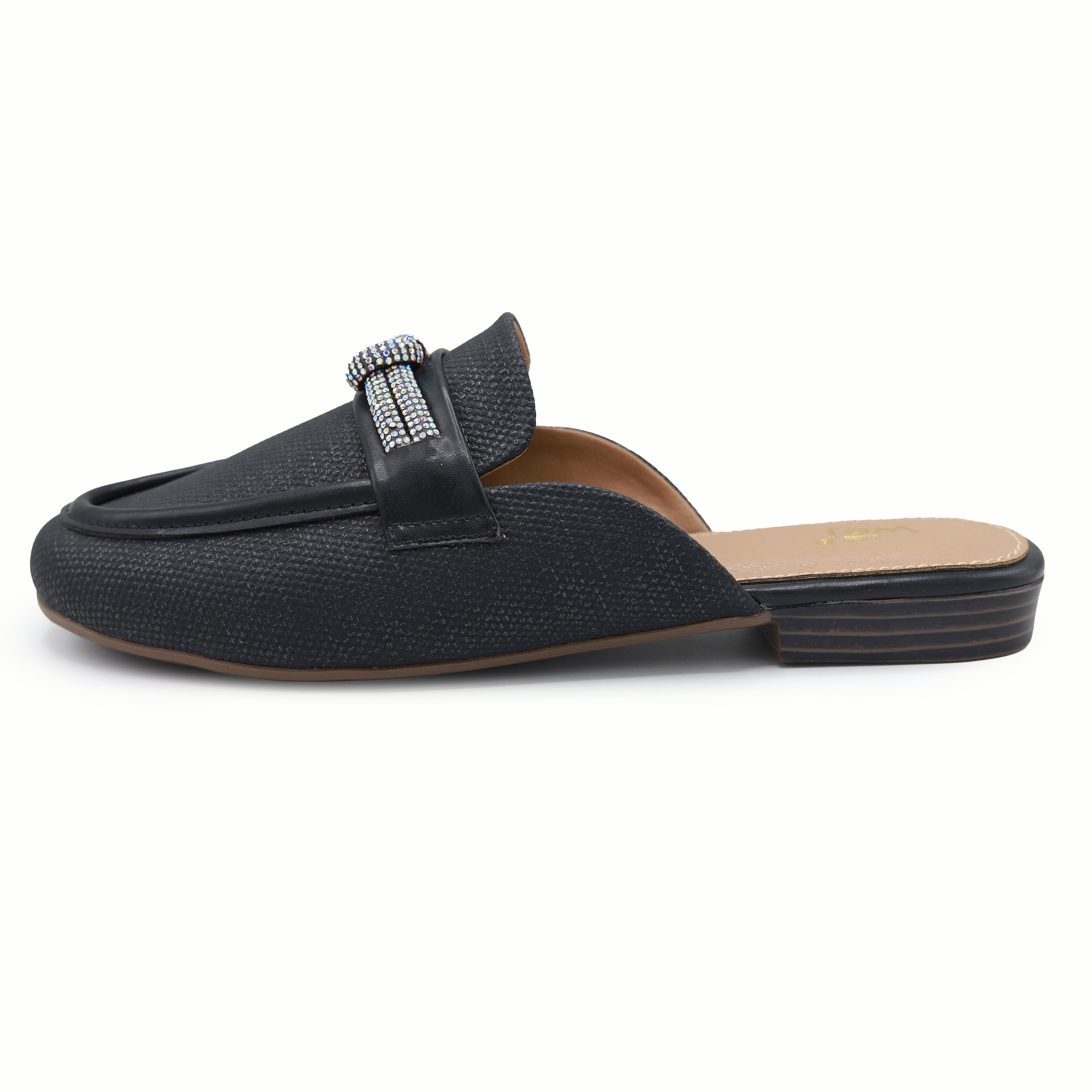 Black Women's Half Shoes 8007200