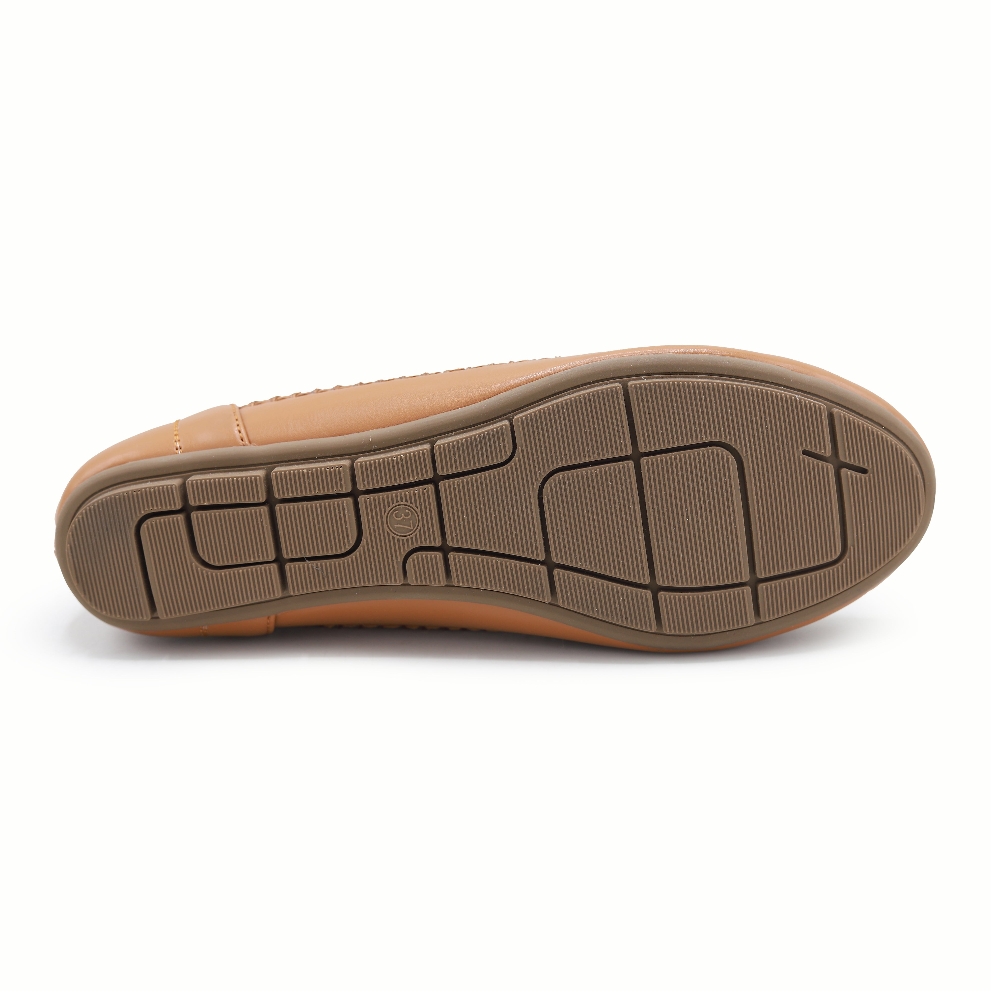 Tan Brown Loafer For Women 8004379