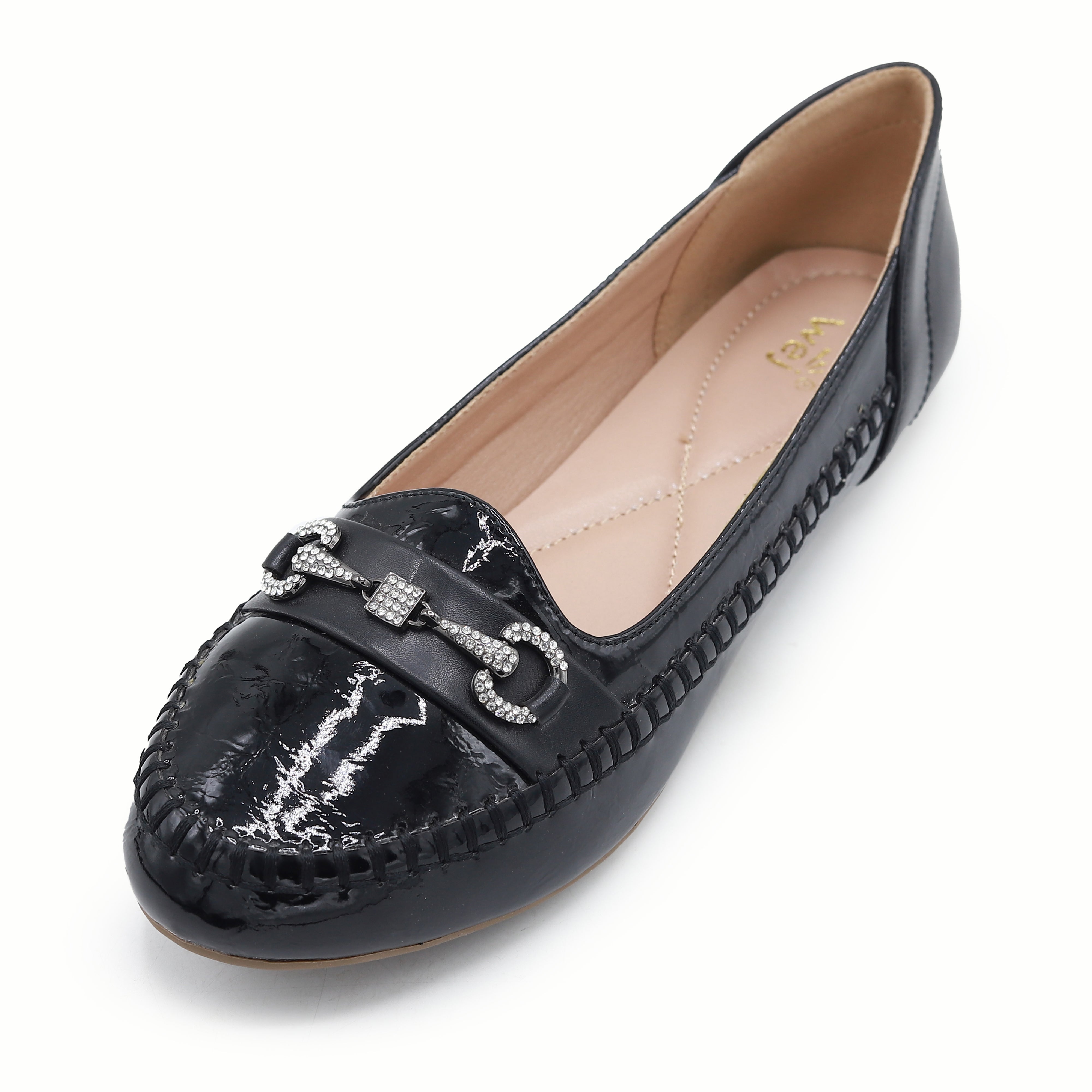 Black Loafer For Women 8004376