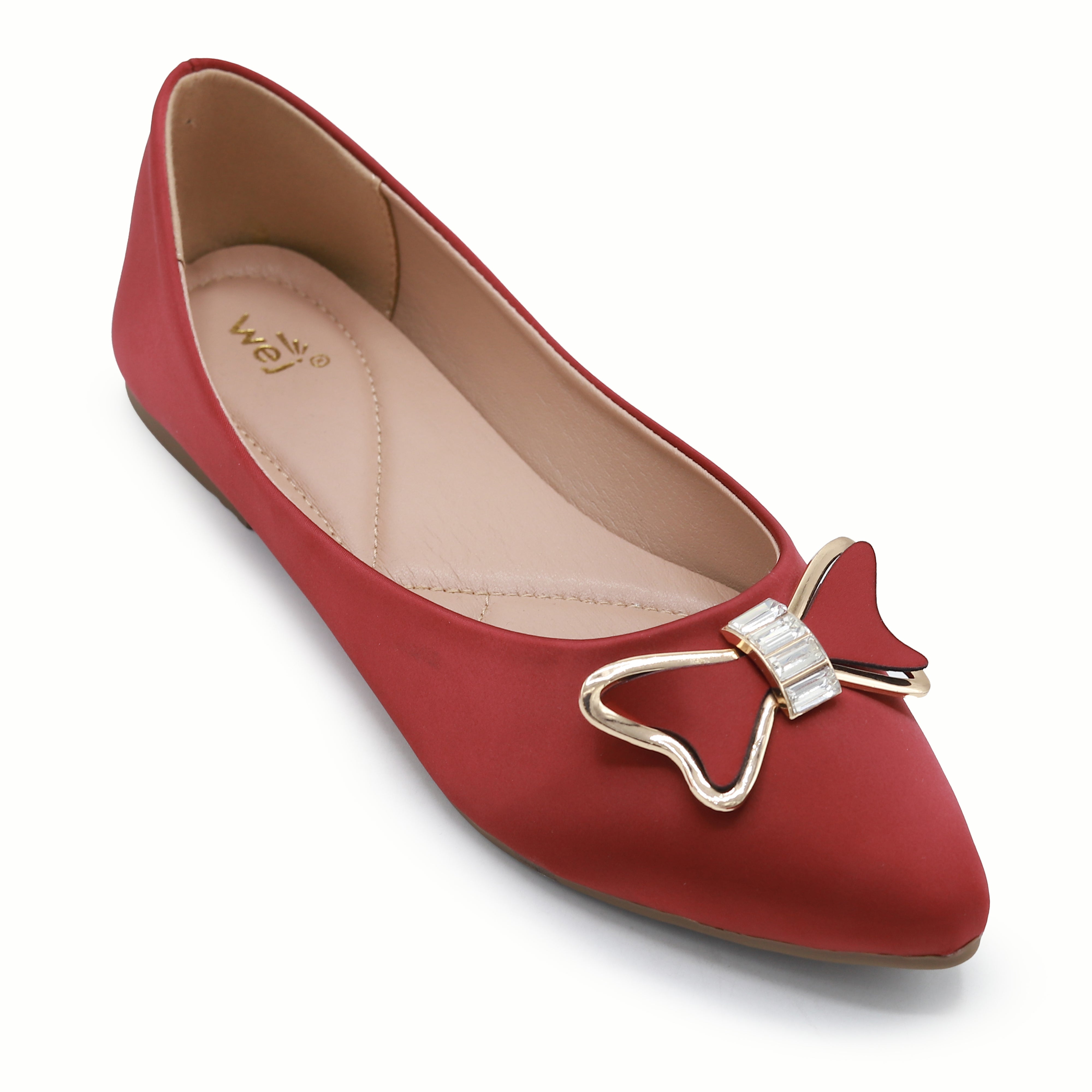 Maroon Women's Comfort Shoes 8006339