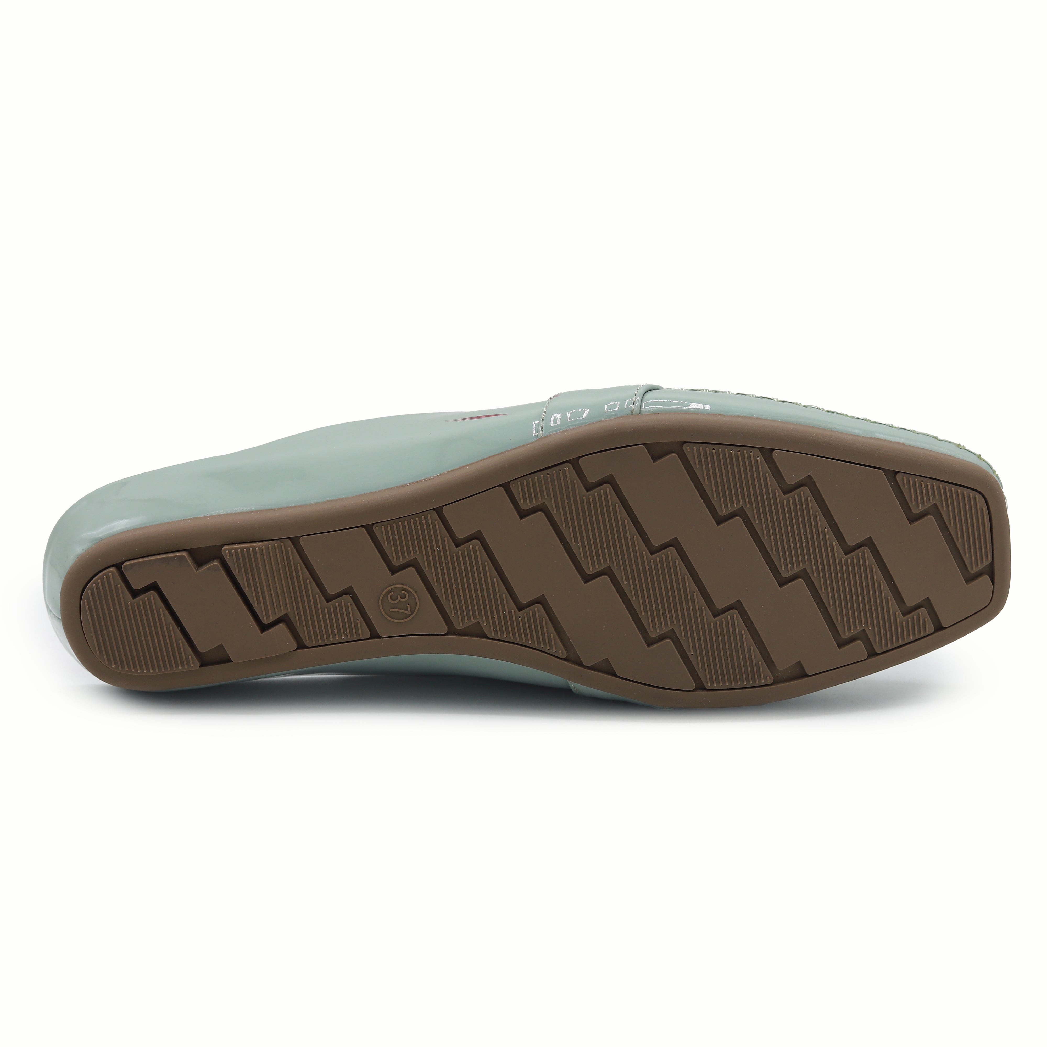 Mint Green Patent Half Shoes 8004338