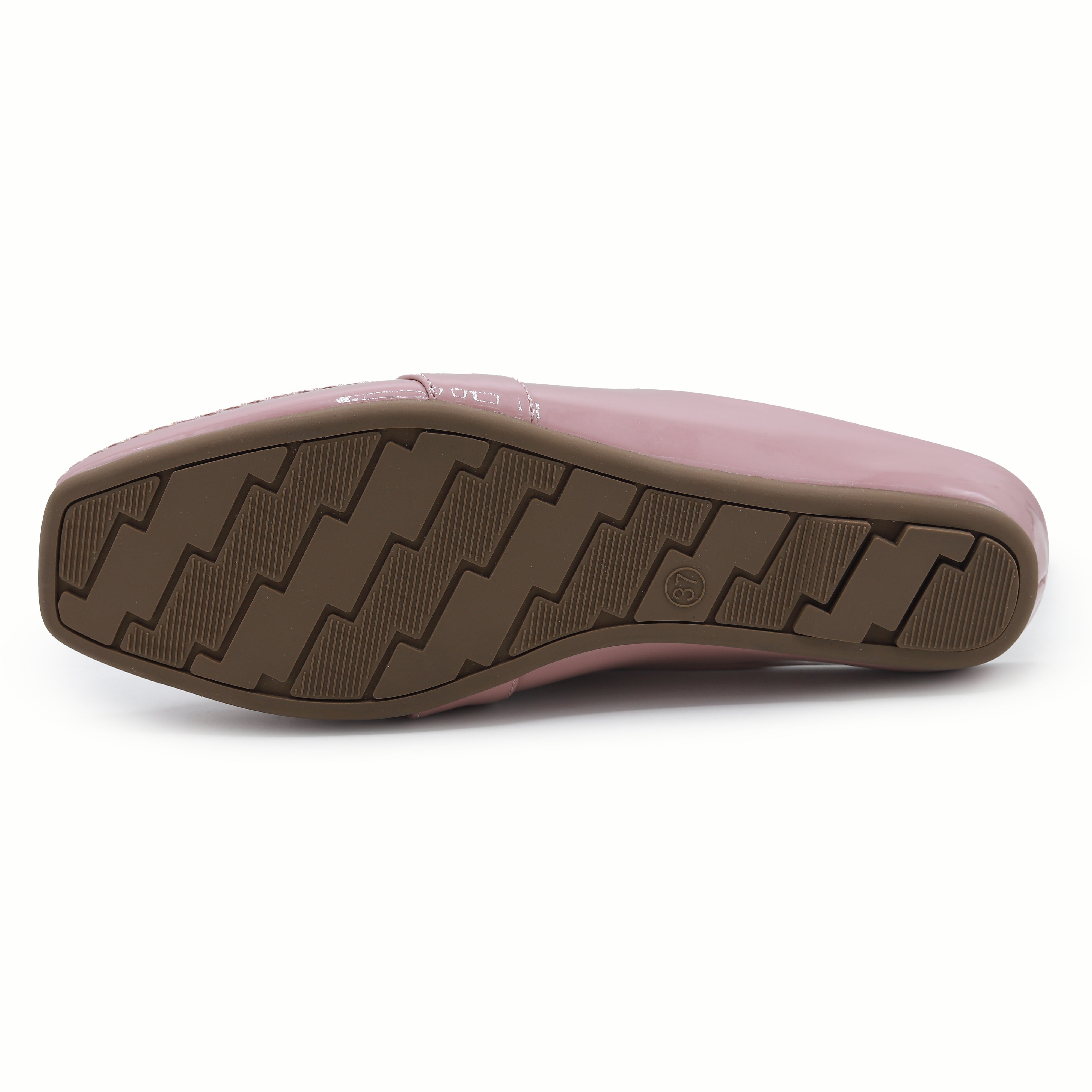 Pink Patent Women Half Shoes 8004338
