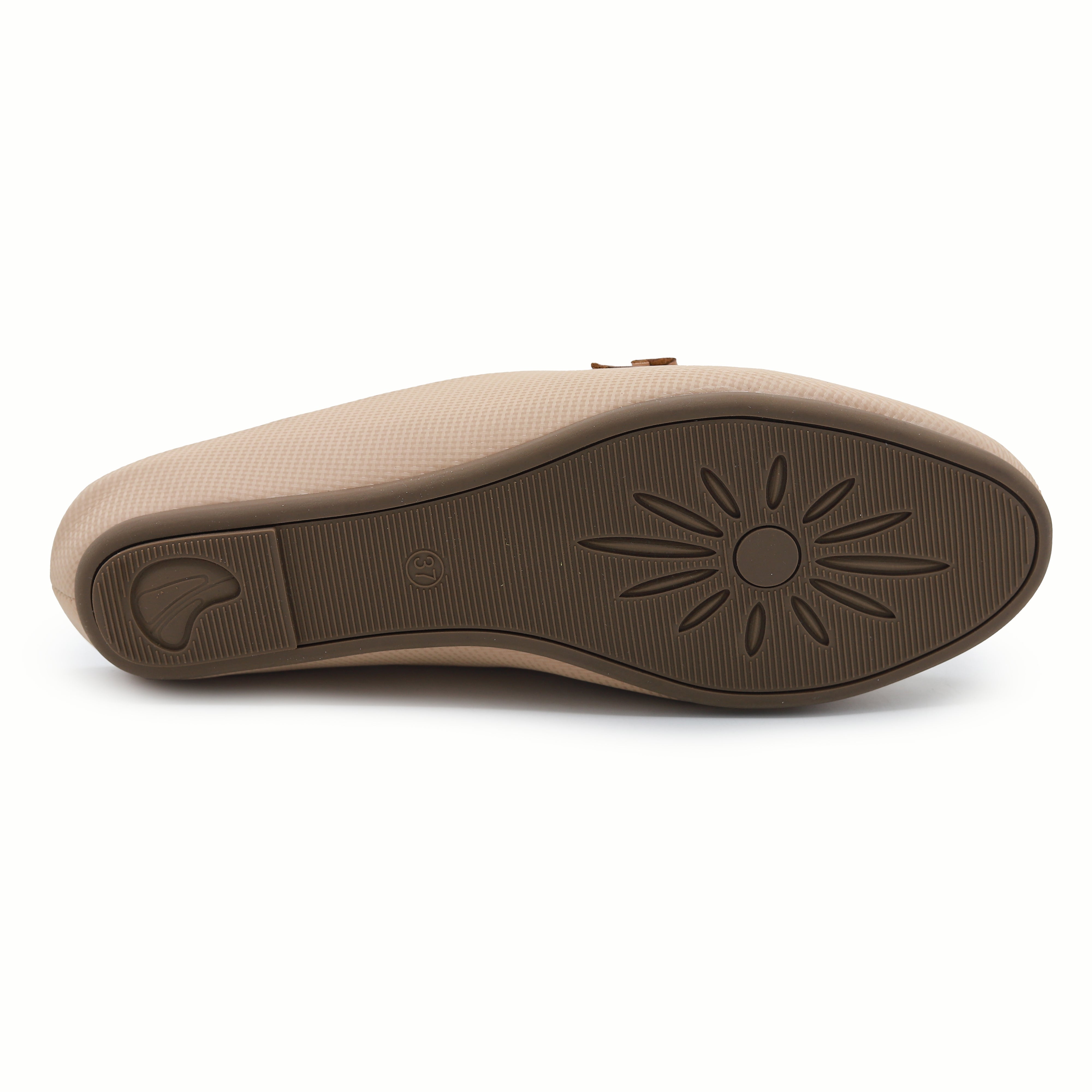 Beige Women Half Shoes 8004327