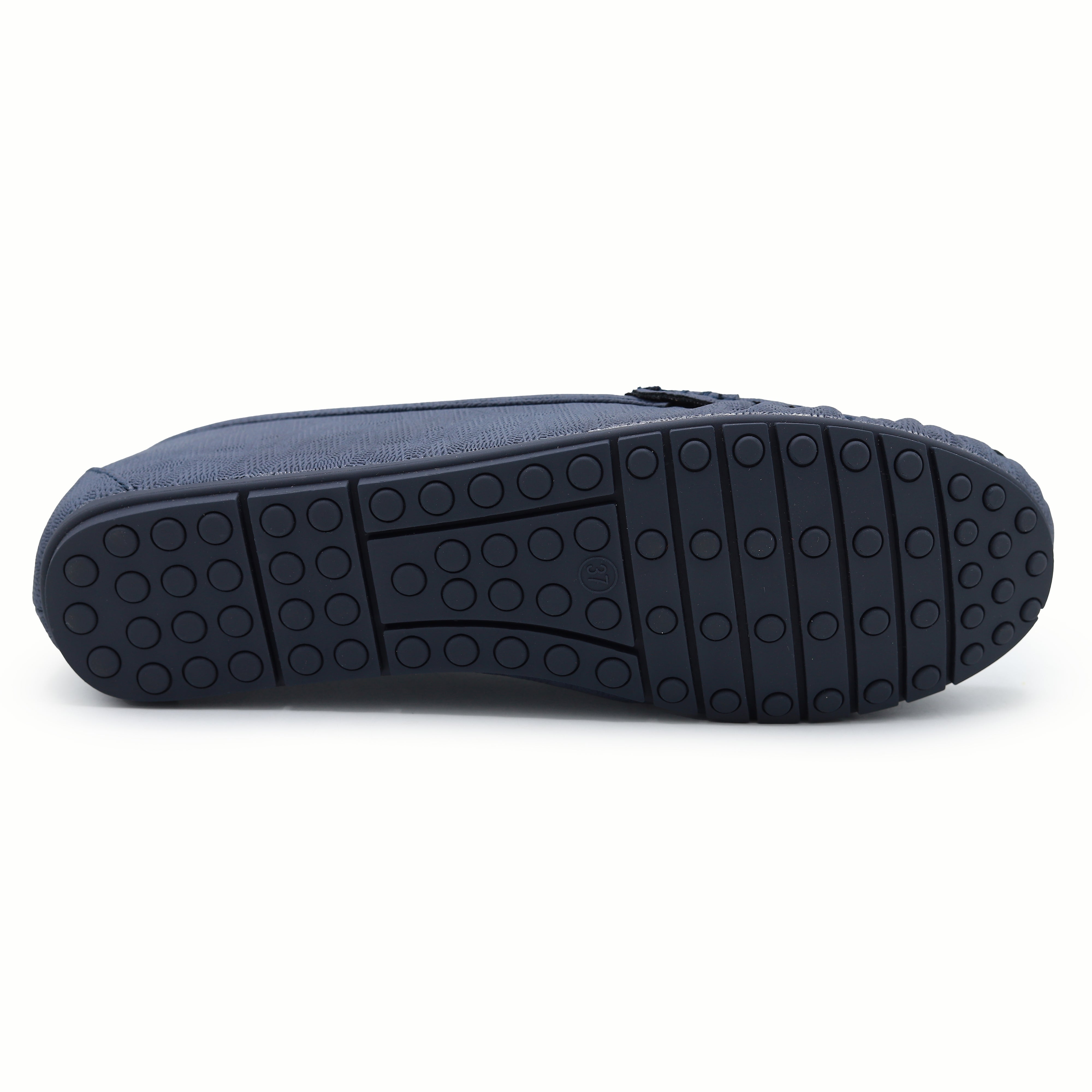 Blue Moccasin Loafers - Women's Shoes 8004363 Navy