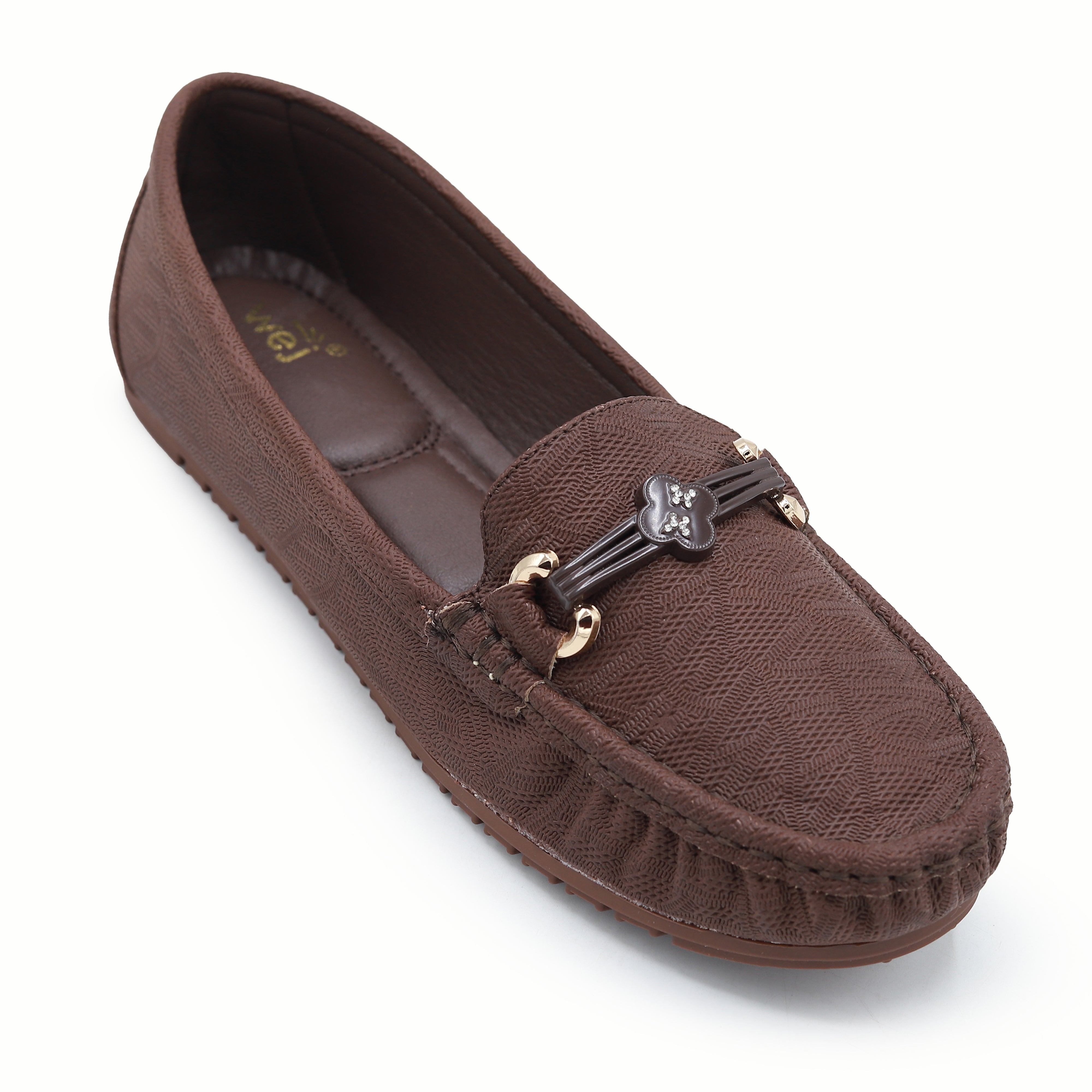 Women's Slip-On Flat Footwear 8004348 Brown