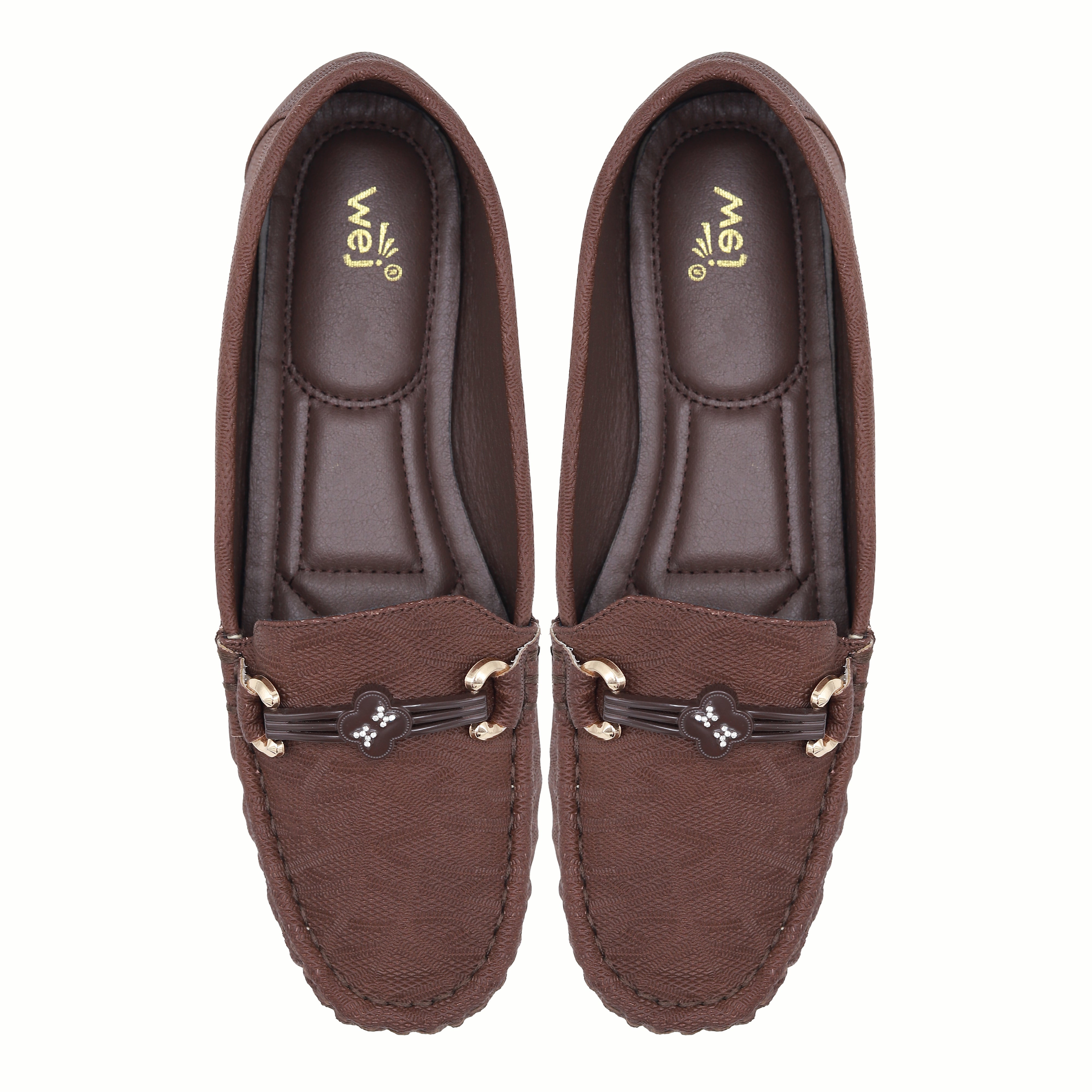 Women's Slip-On Flat Footwear 8004348 Brown