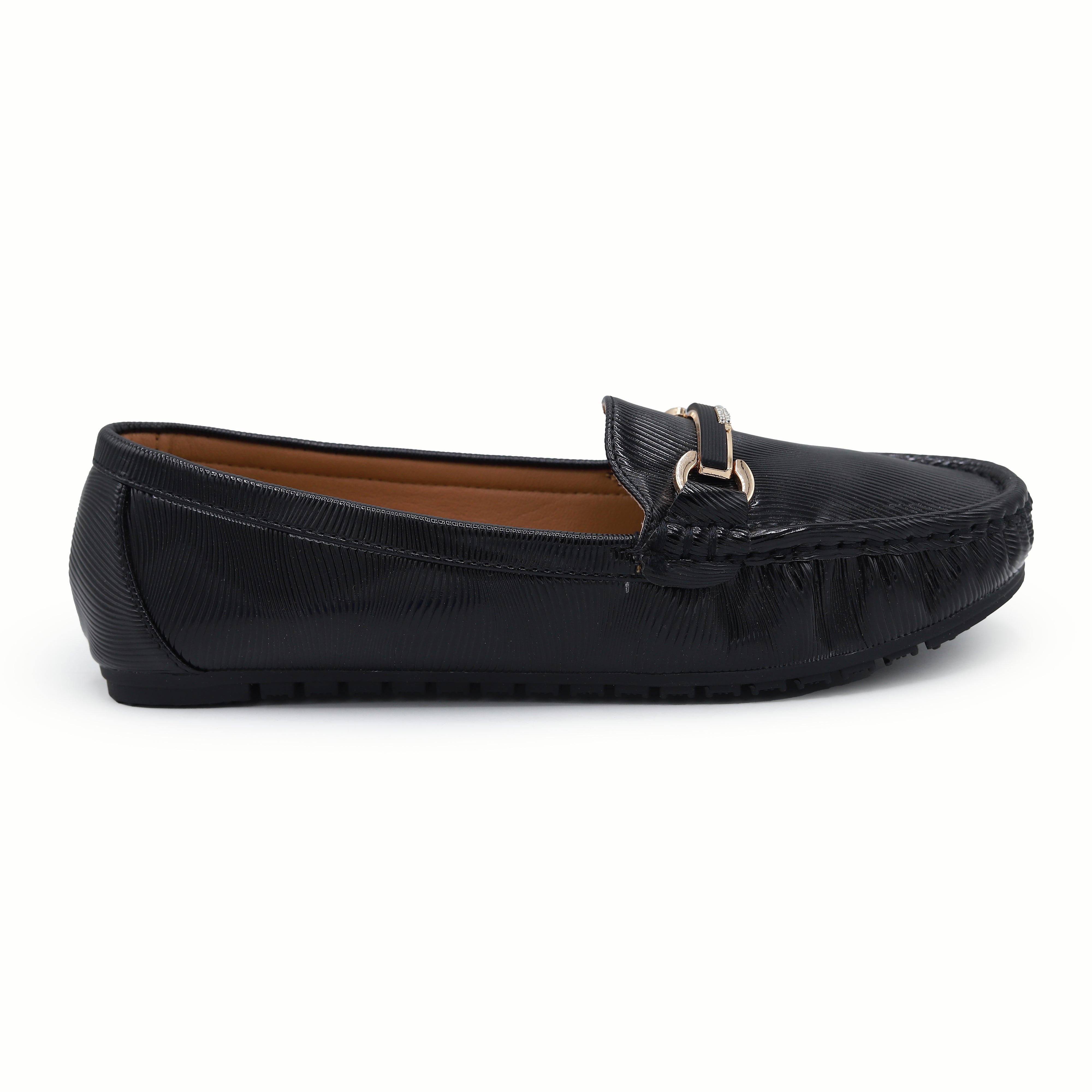 Women's Crystal Accent Flats 8004344 Black