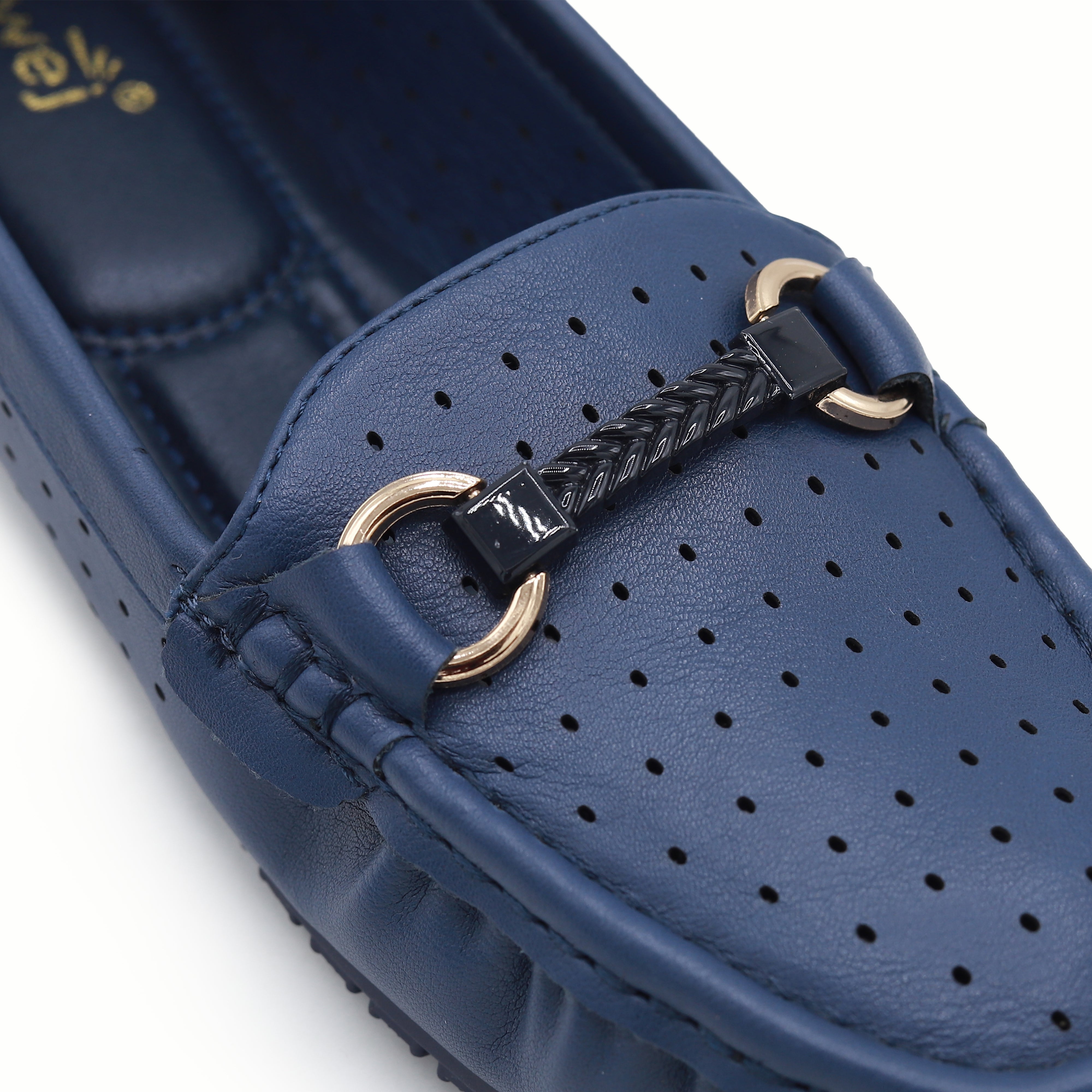 Women's Breathable Comfort Flats 8004351 Navy