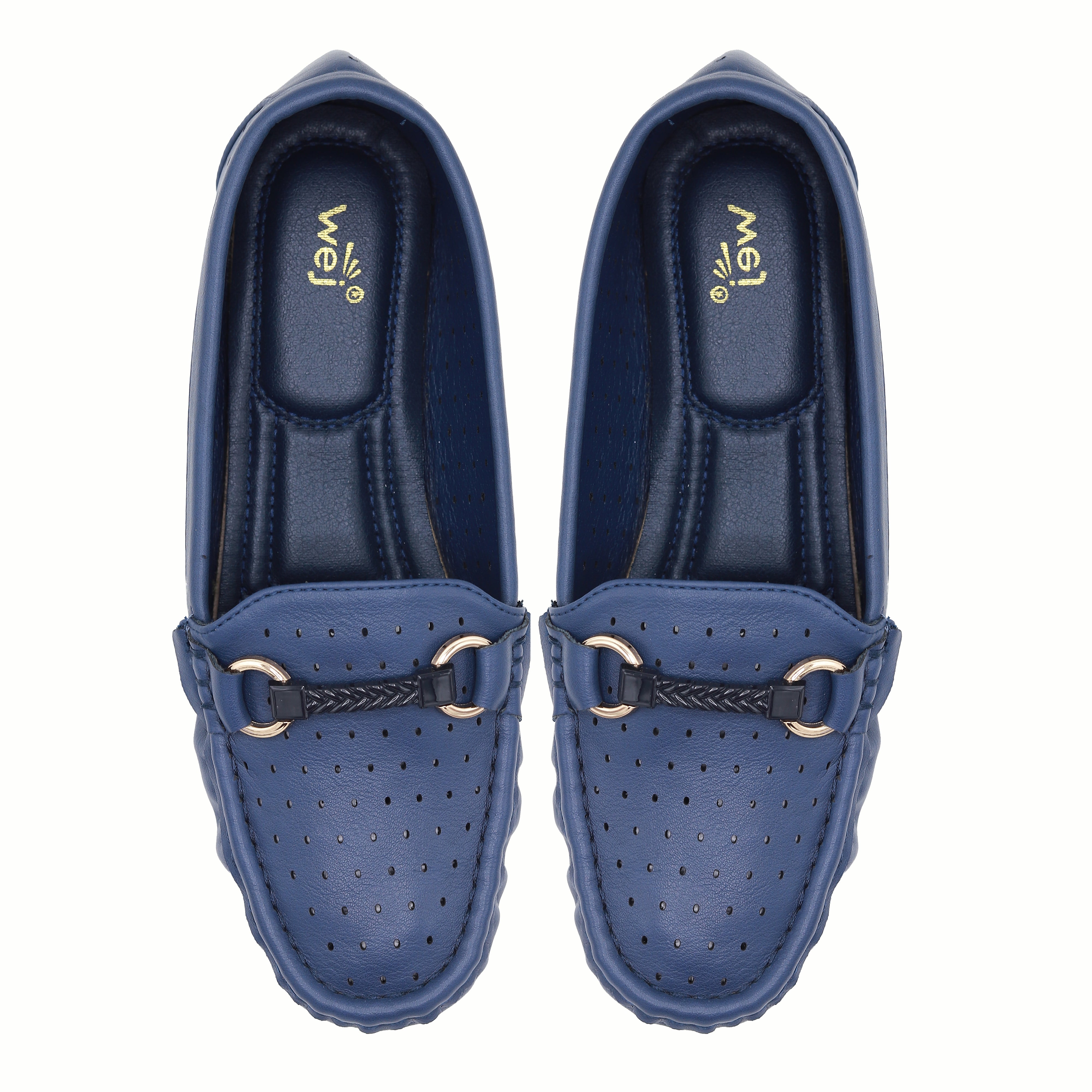 Women's Breathable Comfort Flats 8004351 Navy