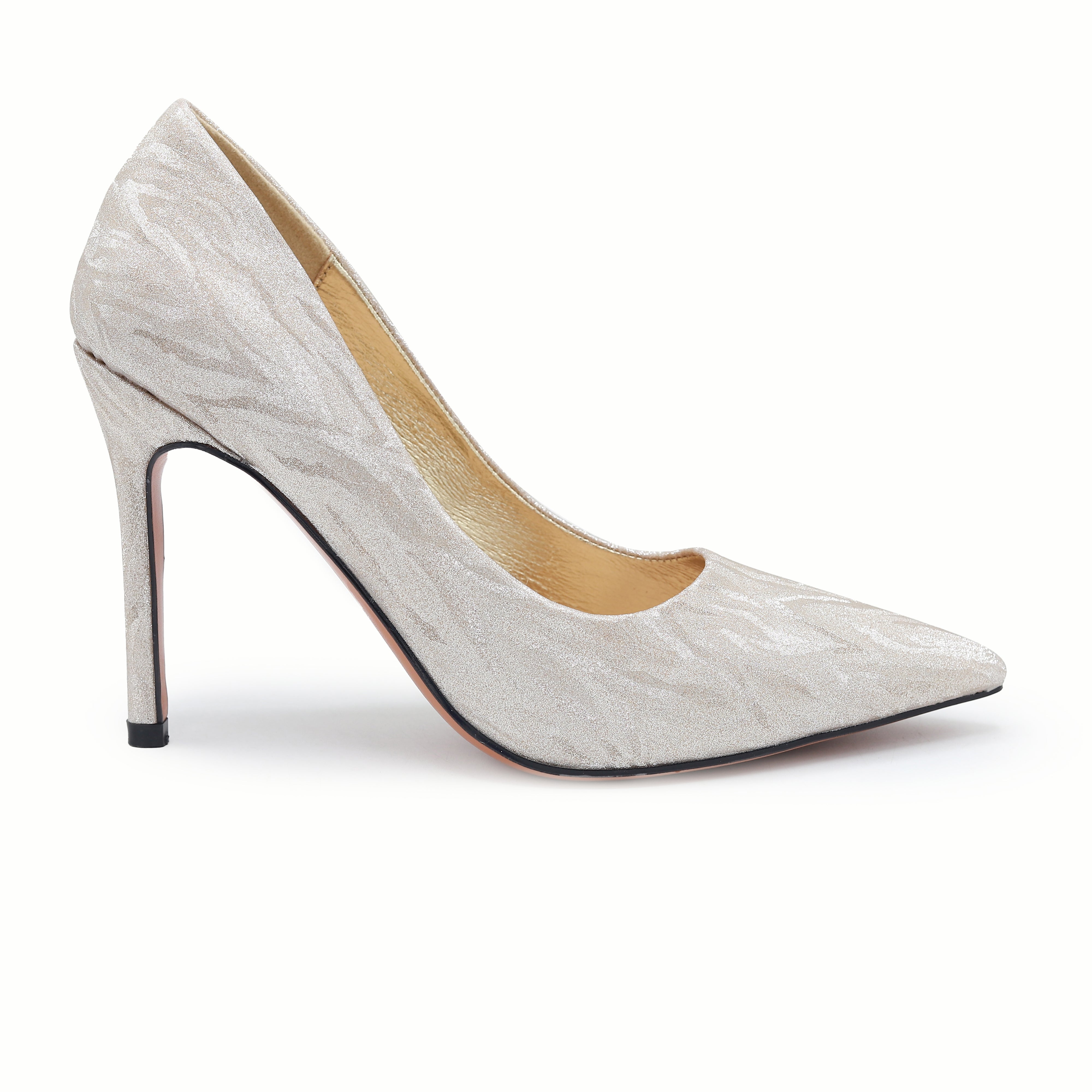 Elegant Light Gold Shimmer Pumps 8108149 Gold ( 10 cm )