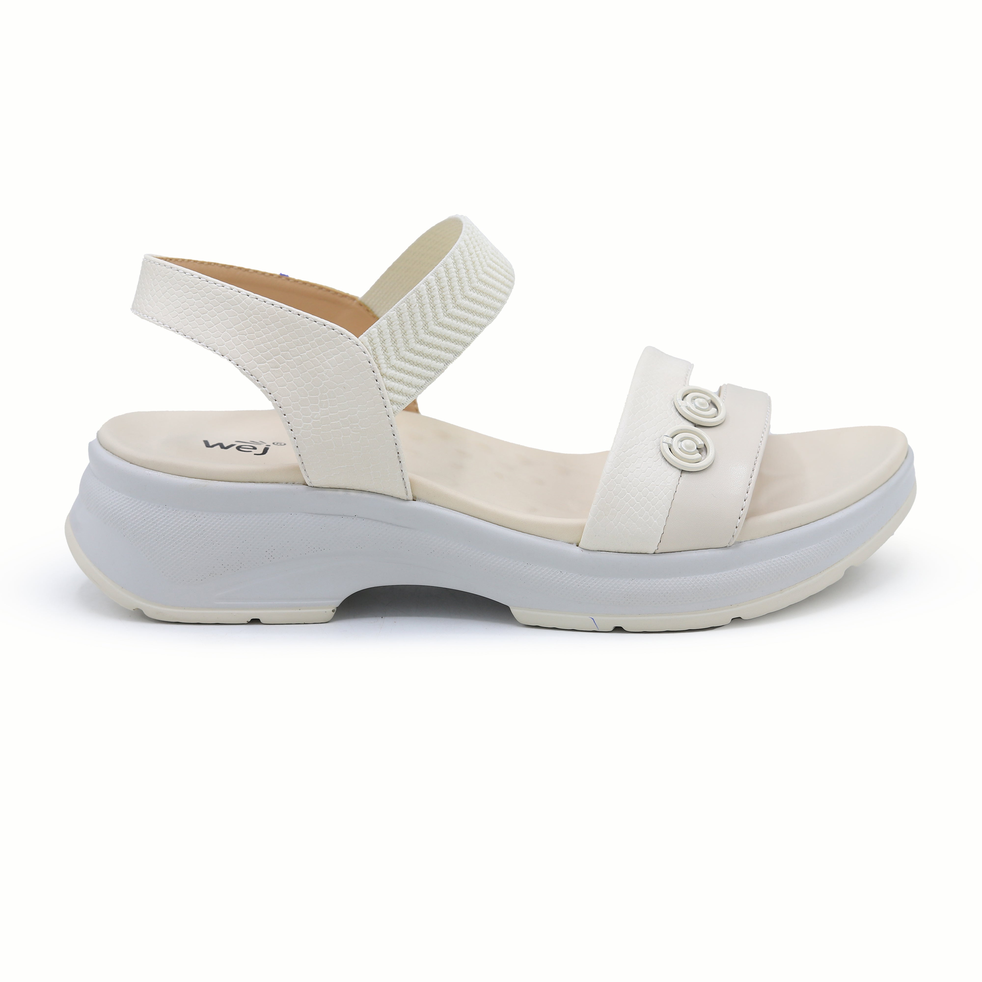 Off White Platform Sandals 8002213 Fawn