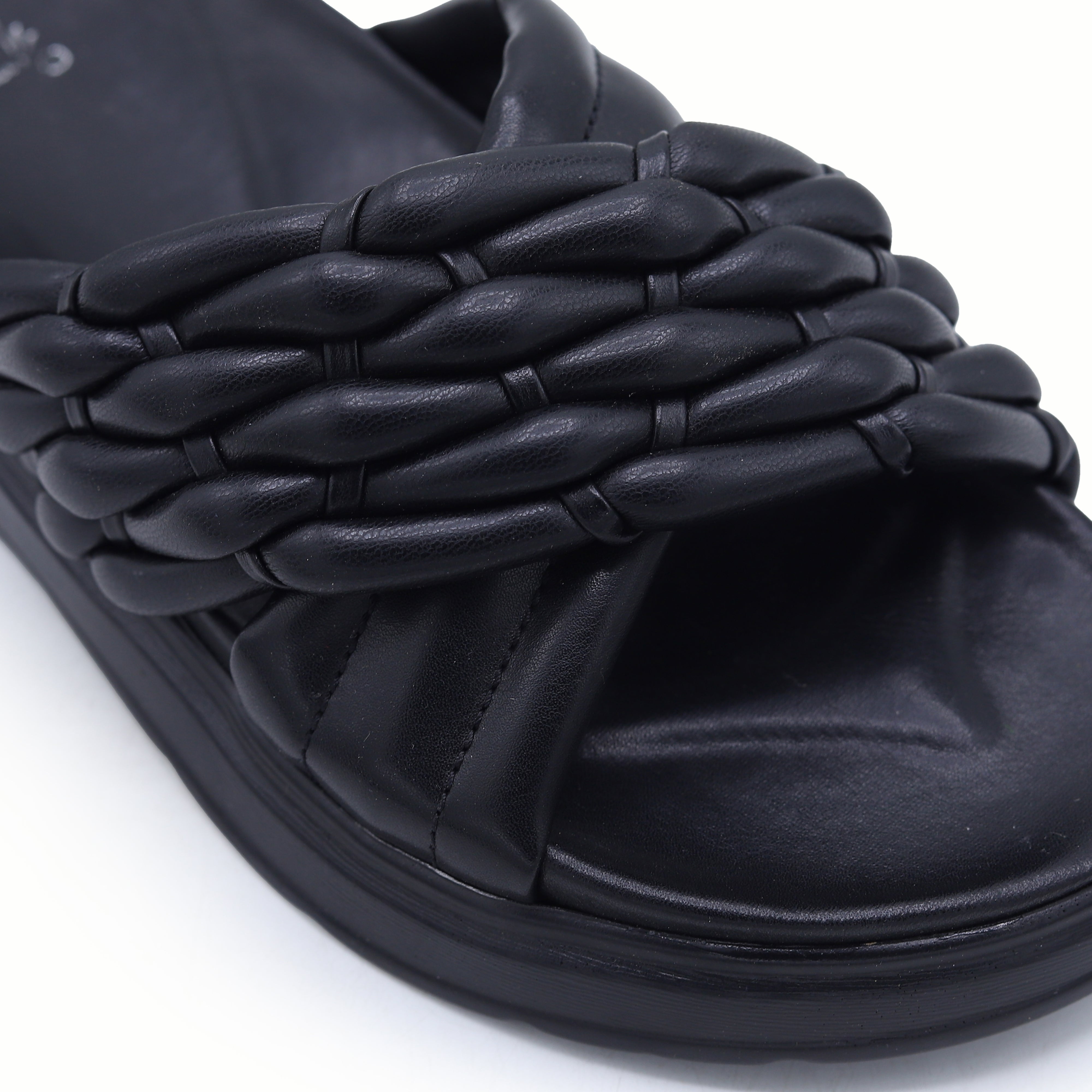 Braided Platform 8003560 Black