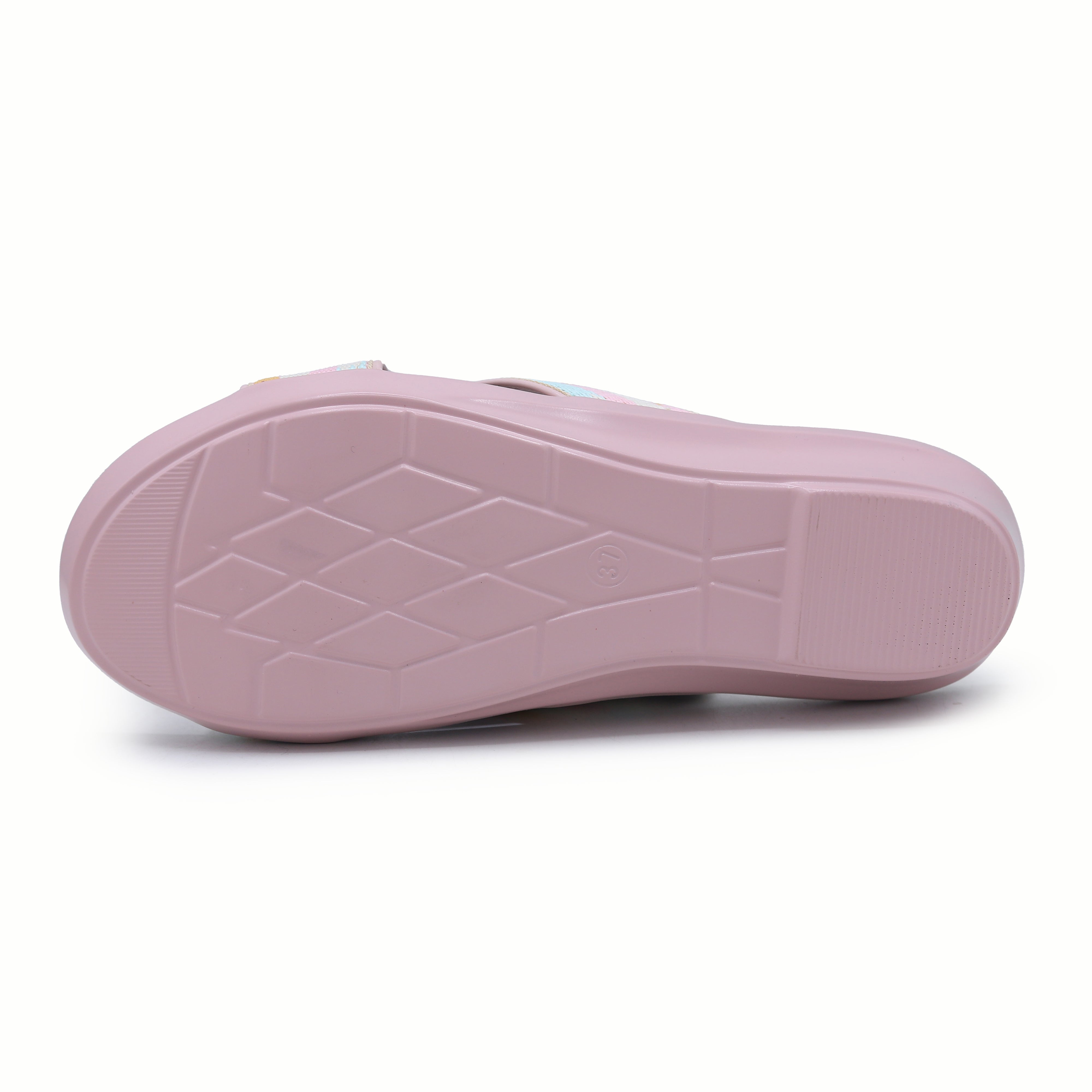 Striped Slide 8003455 Pink