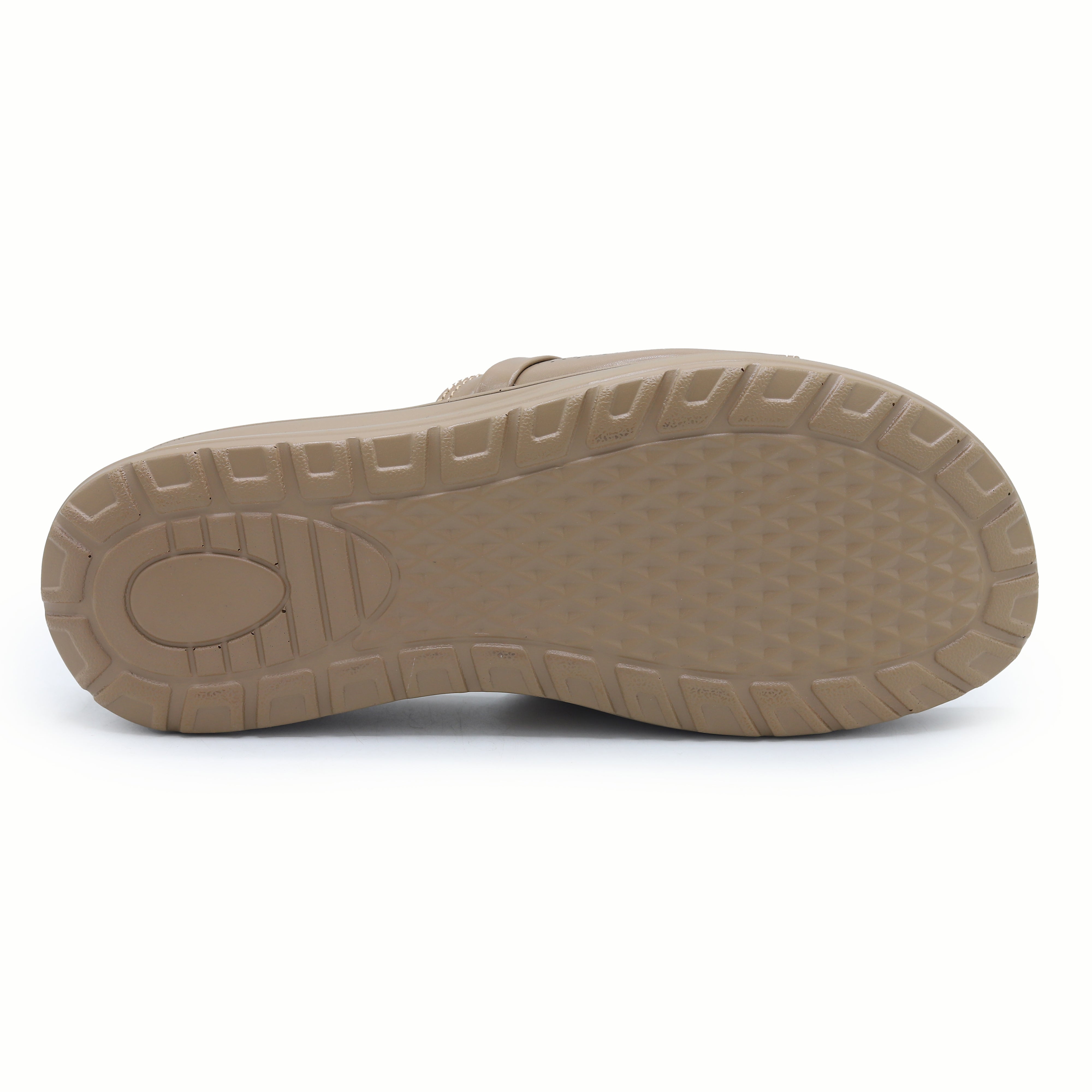 Crystal Buckle Slides 8003556 Brass - E Fashion