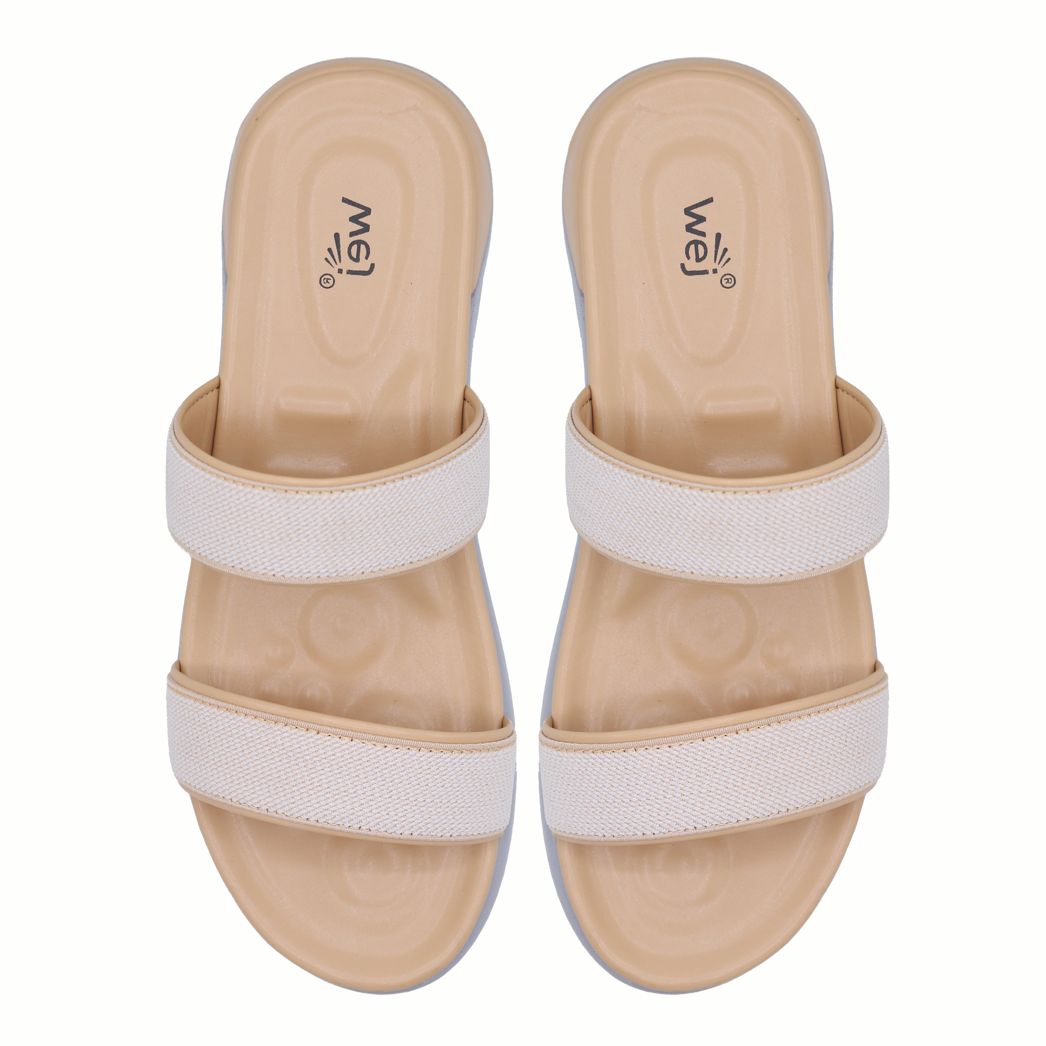 Shimmer Slide 8003458 Beige