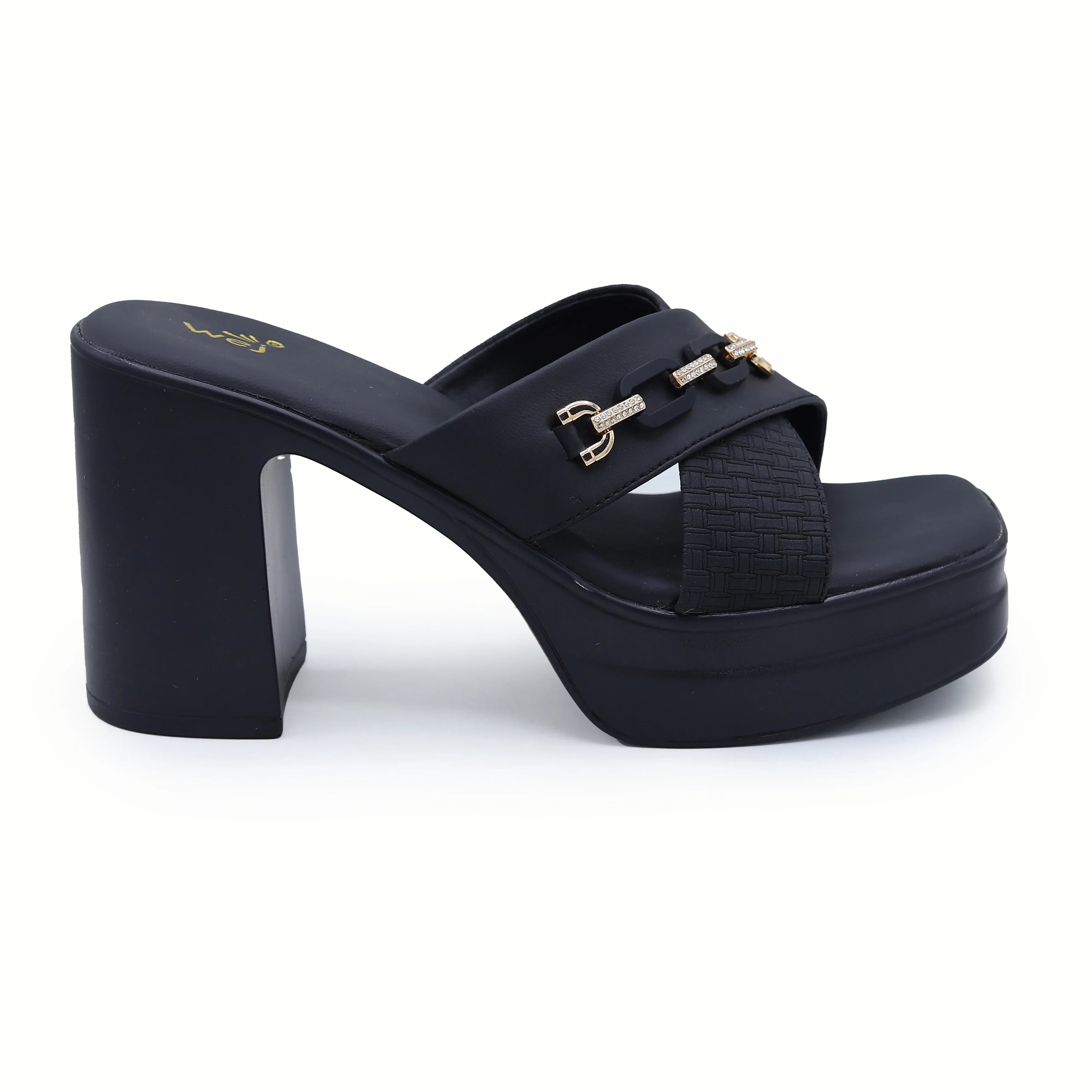 Block Heel 8003540 Black - E Fashion