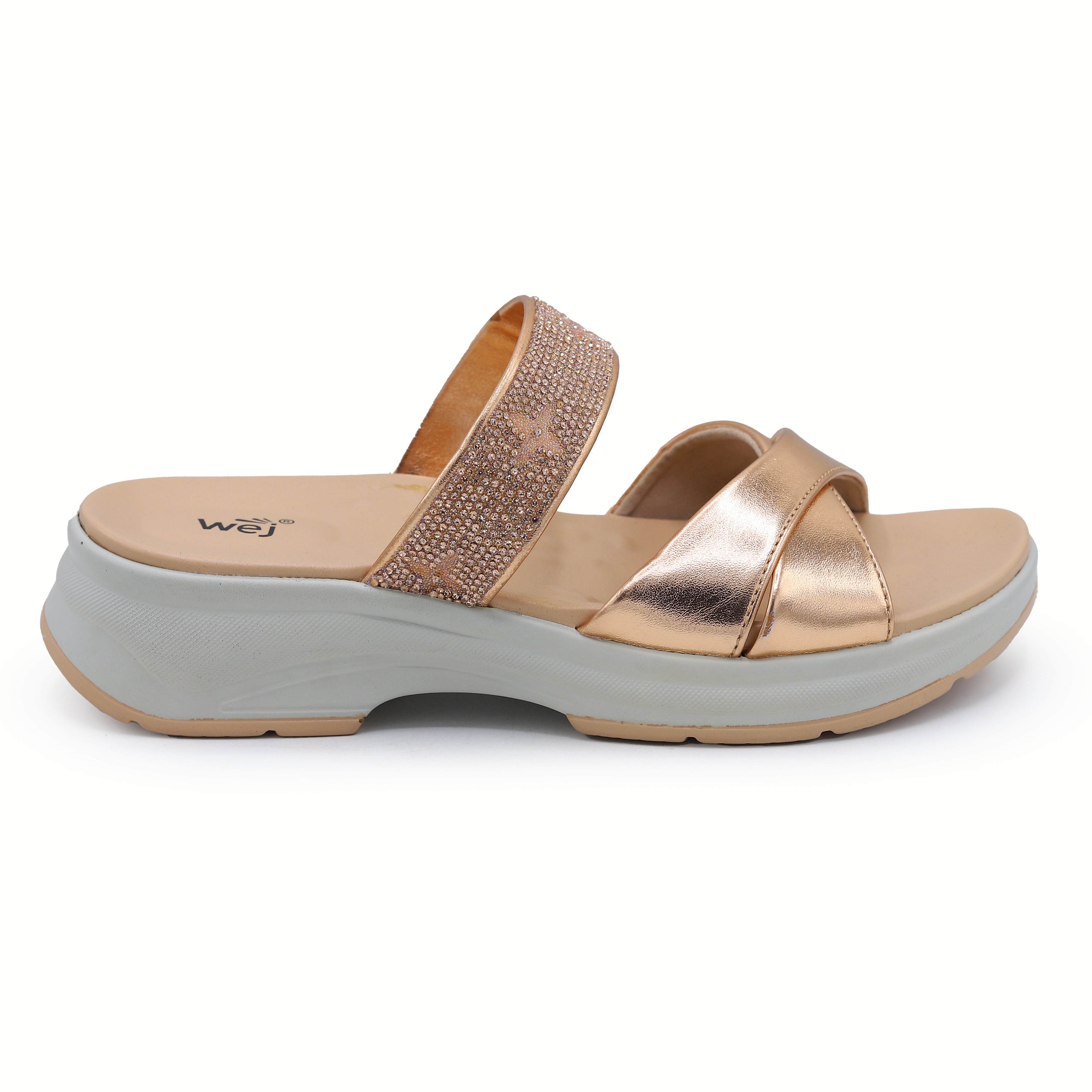 Rose Gold Slide 8003316 Peach
